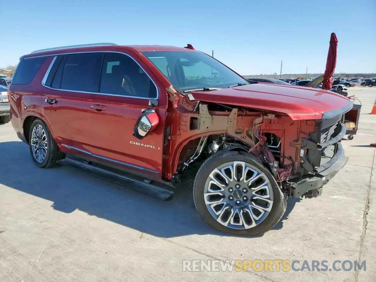 4 fotografías del automóvil dañado 1GKS2EKL1RR282573 GMC YUKON 2024