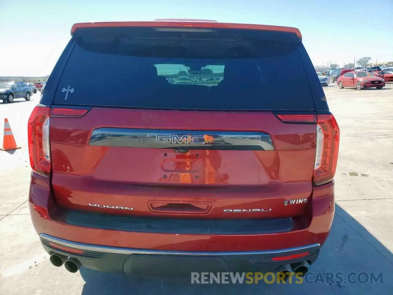6 fotografías del automóvil dañado 1GKS2EKL1RR282573 GMC YUKON 2024