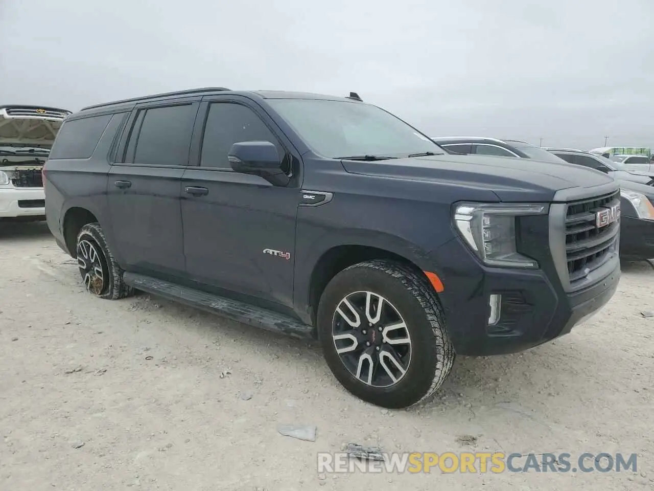 4 fotografías del automóvil dañado 1GKS2HKL9RR255168 GMC YUKON 2024