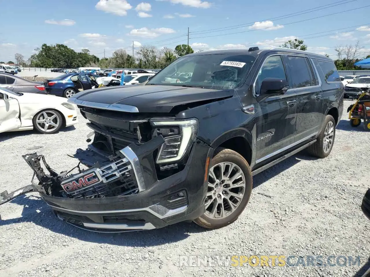 1 fotografías del automóvil dañado 1GKS2JRL6SR170517 GMC YUKON 2025