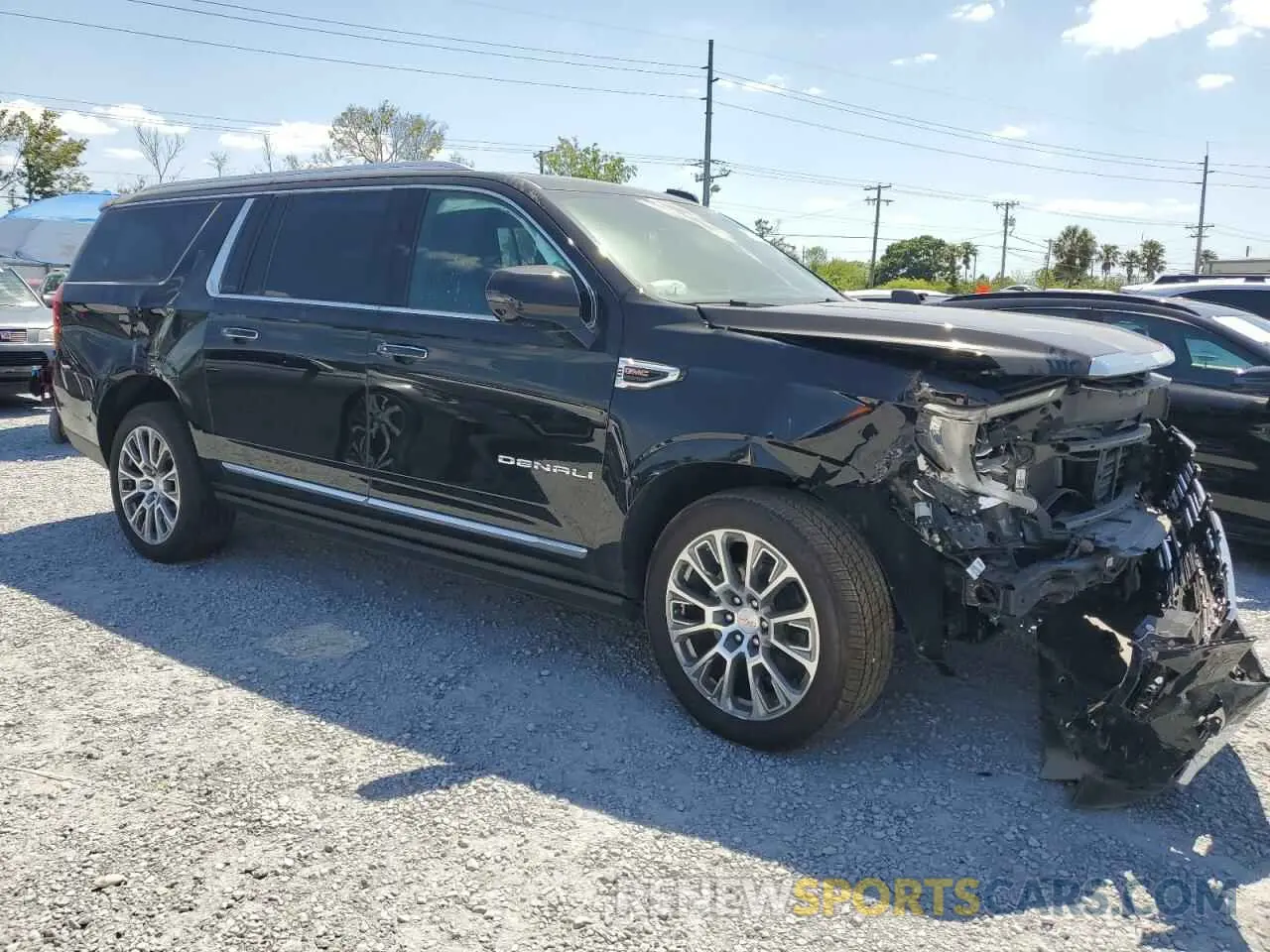 4 fotografías del automóvil dañado 1GKS2JRL6SR170517 GMC YUKON 2025