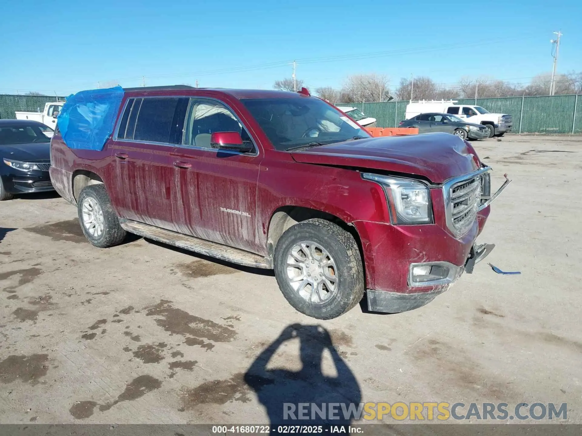 1 fotografías del automóvil dañado 1GKS2GKC2KR343513 GMC YUKON XL 2019