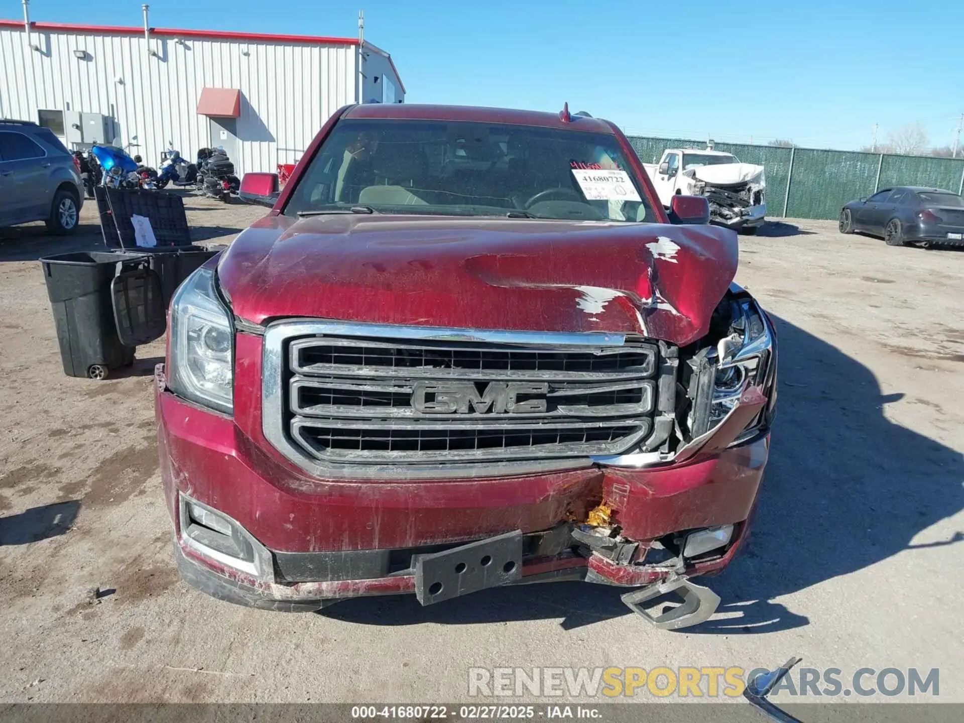 12 fotografías del automóvil dañado 1GKS2GKC2KR343513 GMC YUKON XL 2019