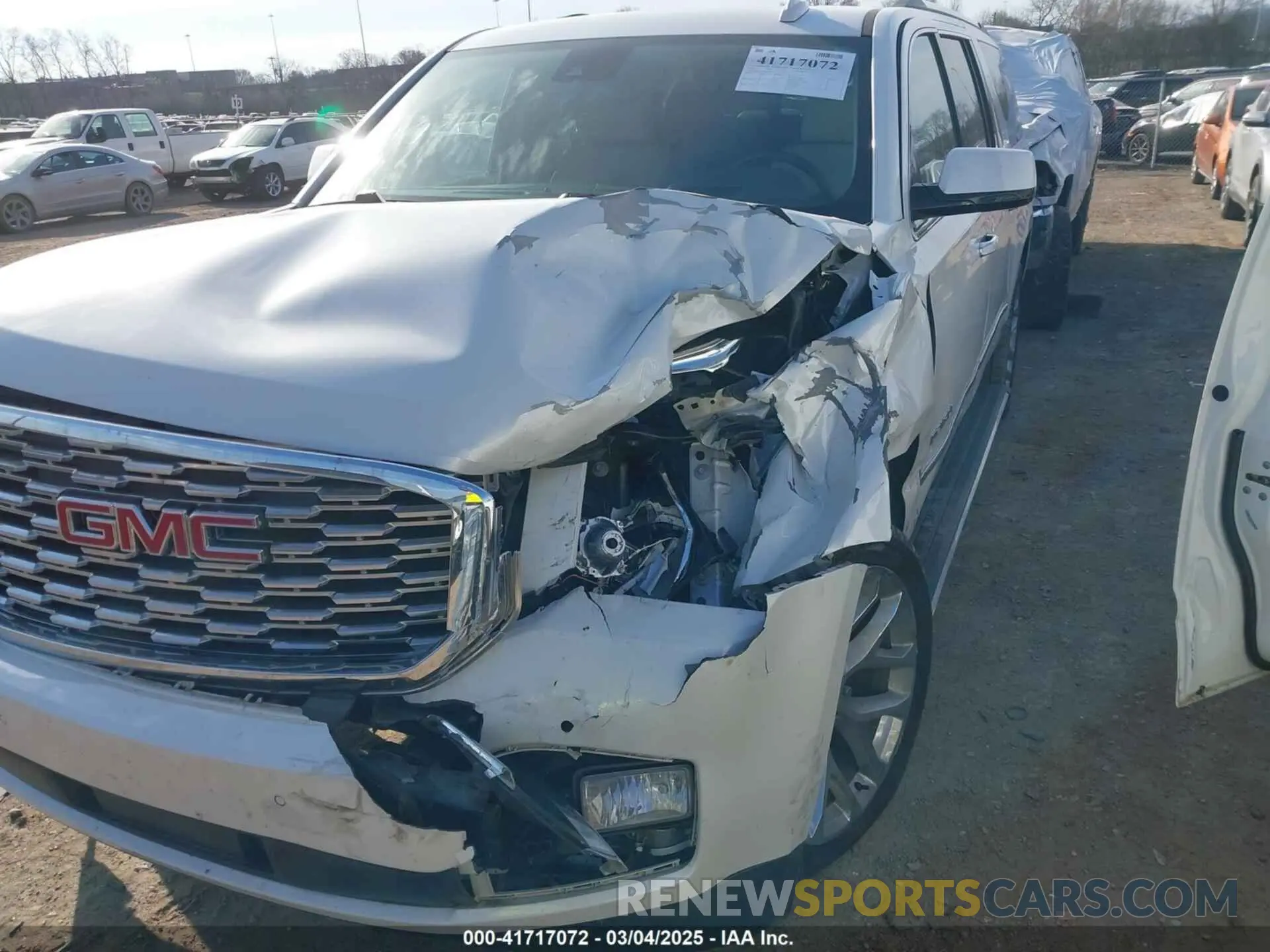 6 fotografías del automóvil dañado 1GKS1HKJ6LR282854 GMC YUKON XL 2020