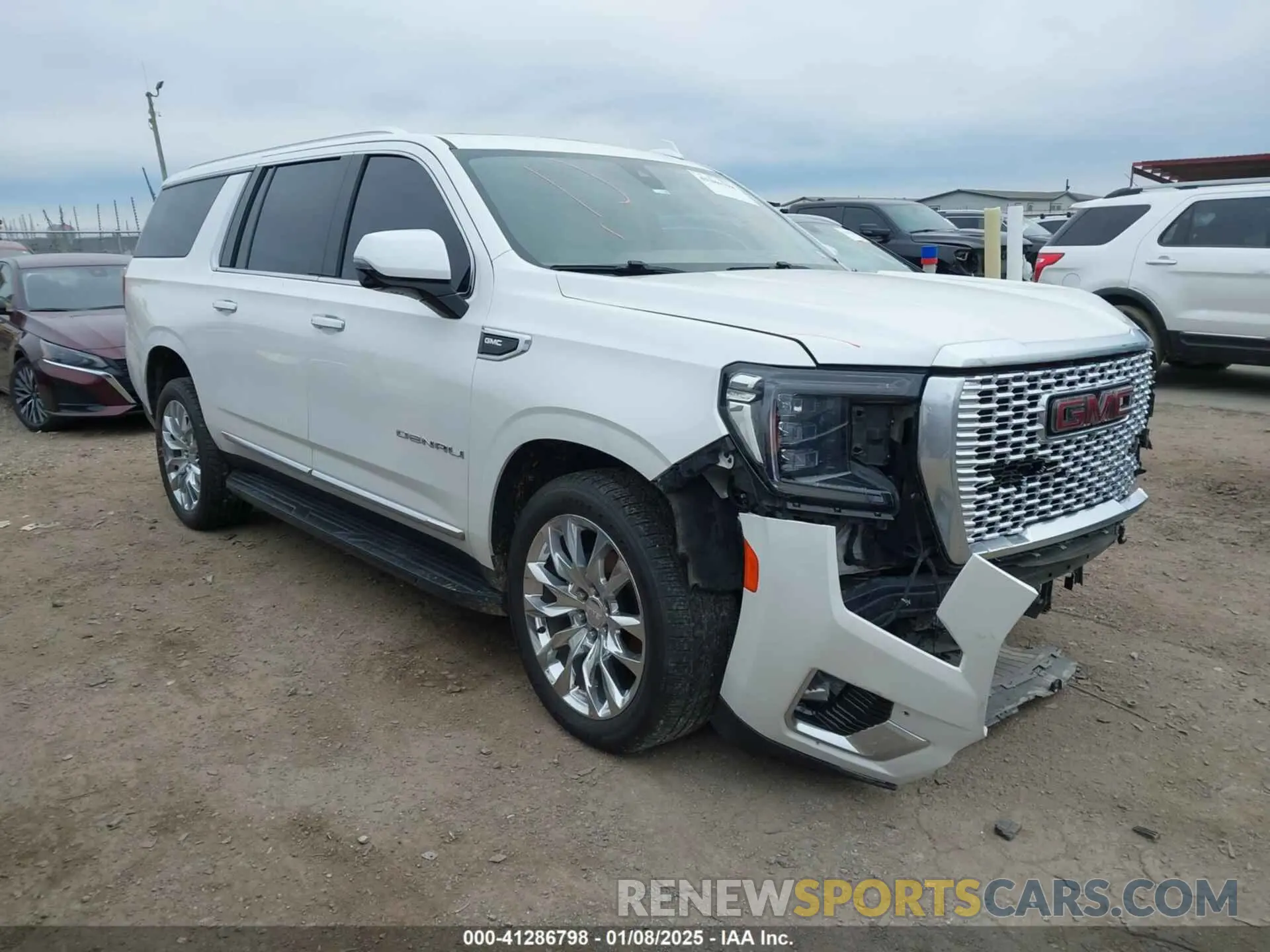 1 fotografías del automóvil dañado 1GKS1JKLXMR438811 GMC YUKON XL 2021