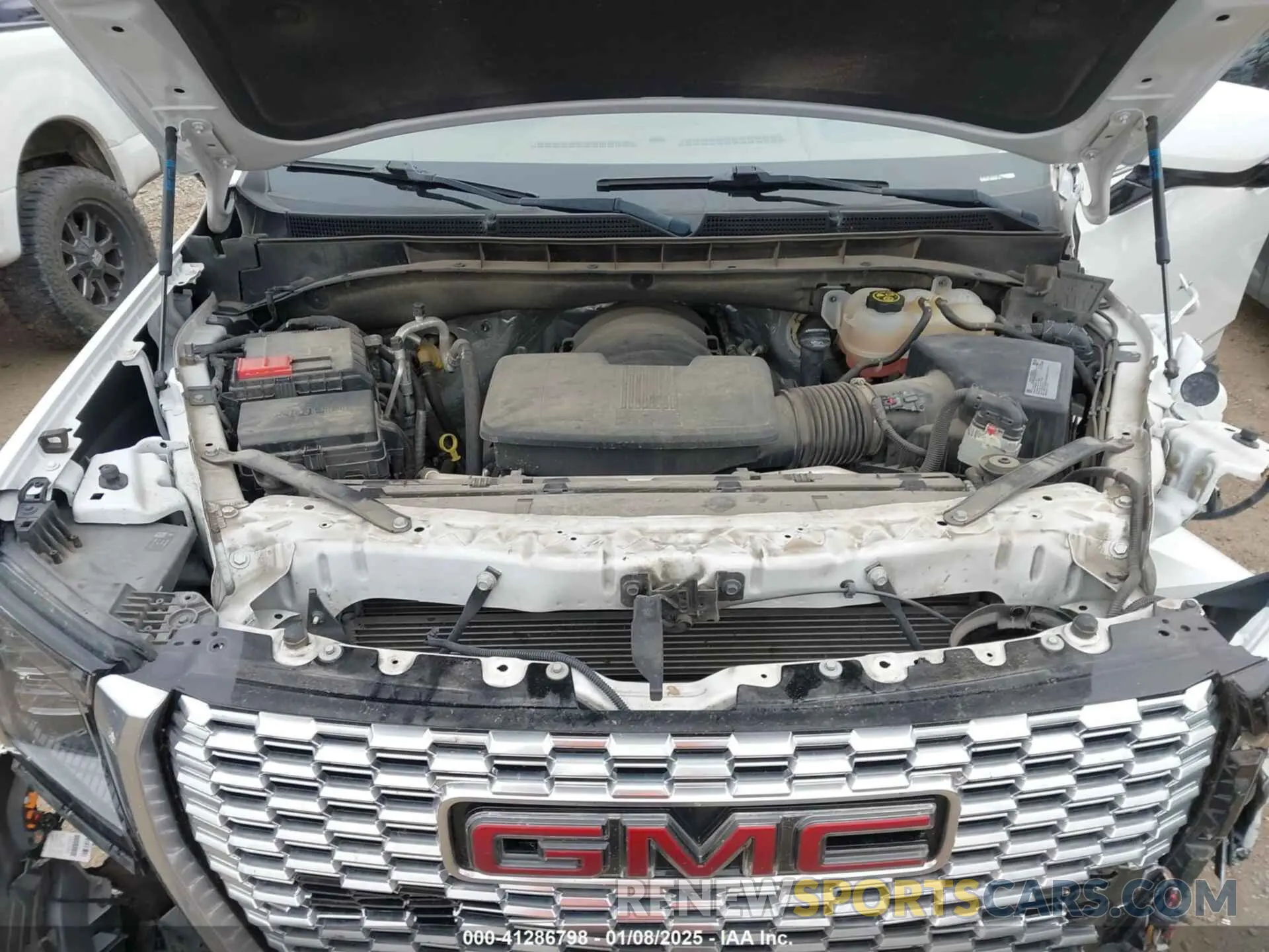 10 fotografías del automóvil dañado 1GKS1JKLXMR438811 GMC YUKON XL 2021