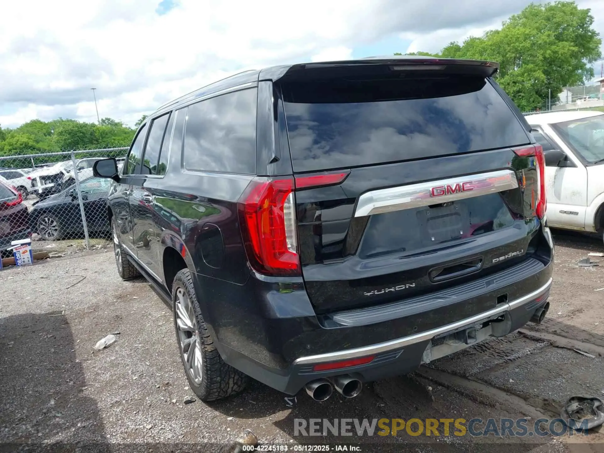 3 fotografías del automóvil dañado 1GKS2JKL2MR142534 GMC YUKON XL 2021