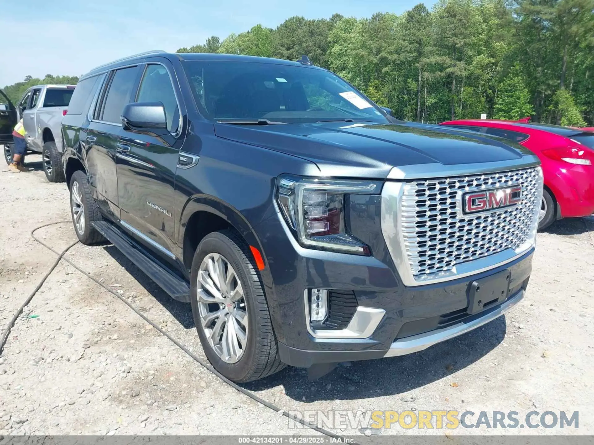 1 fotografías del automóvil dañado 1GKS2JKLXMR318861 GMC YUKON XL 2021