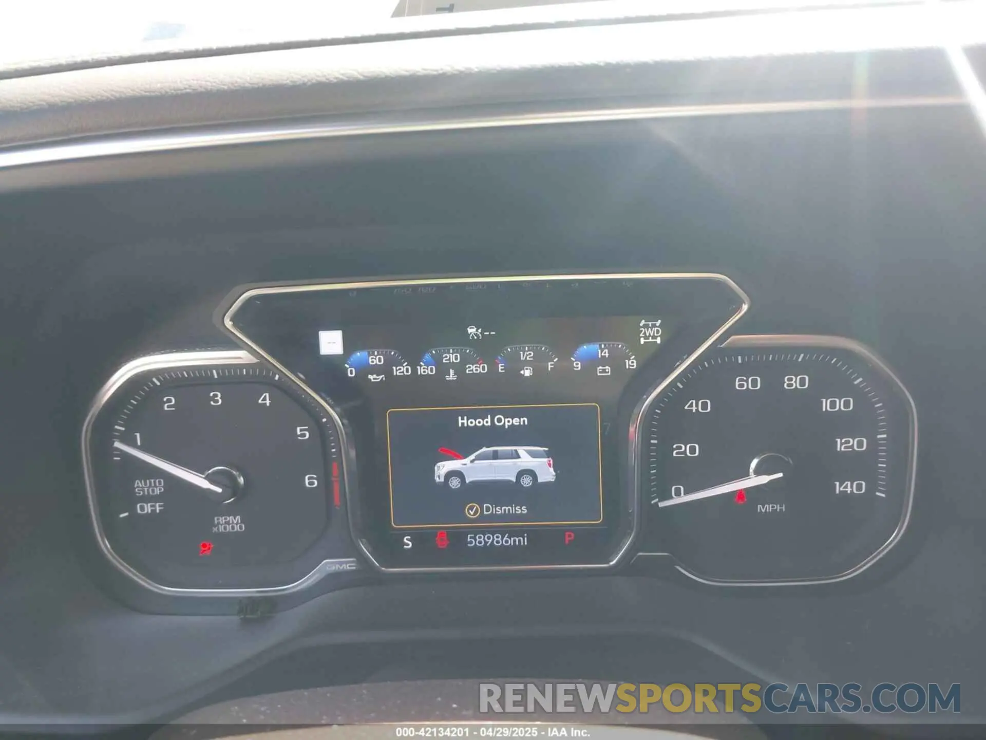 7 fotografías del automóvil dañado 1GKS2JKLXMR318861 GMC YUKON XL 2021