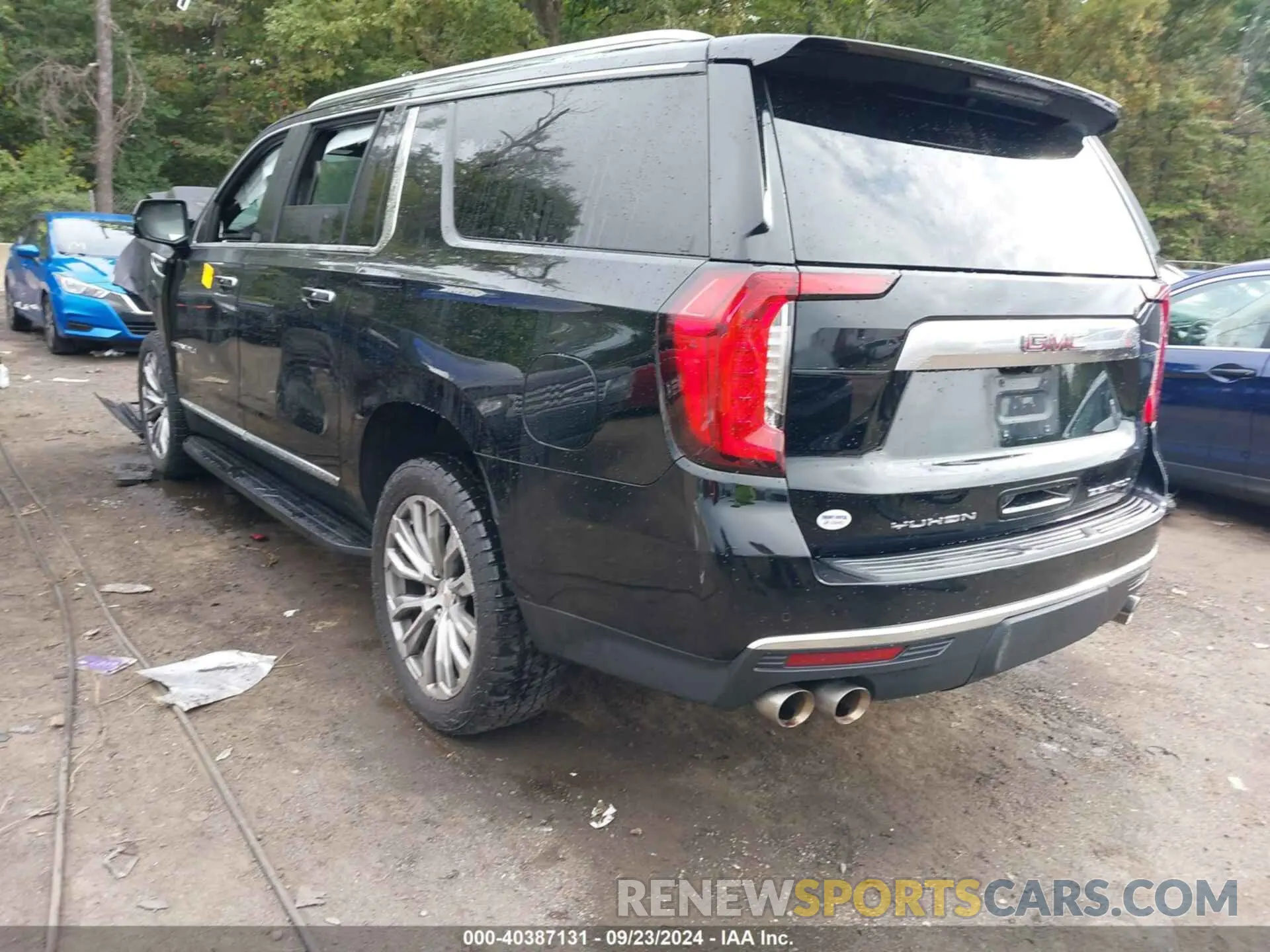 3 fotografías del automóvil dañado 1GKS2JKLXMR357630 GMC YUKON XL 2021