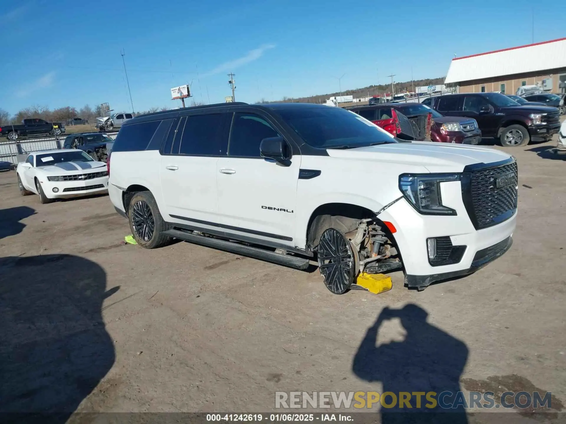 1 fotografías del automóvil dañado 1GKS2JKT1MR401207 GMC YUKON XL 2021