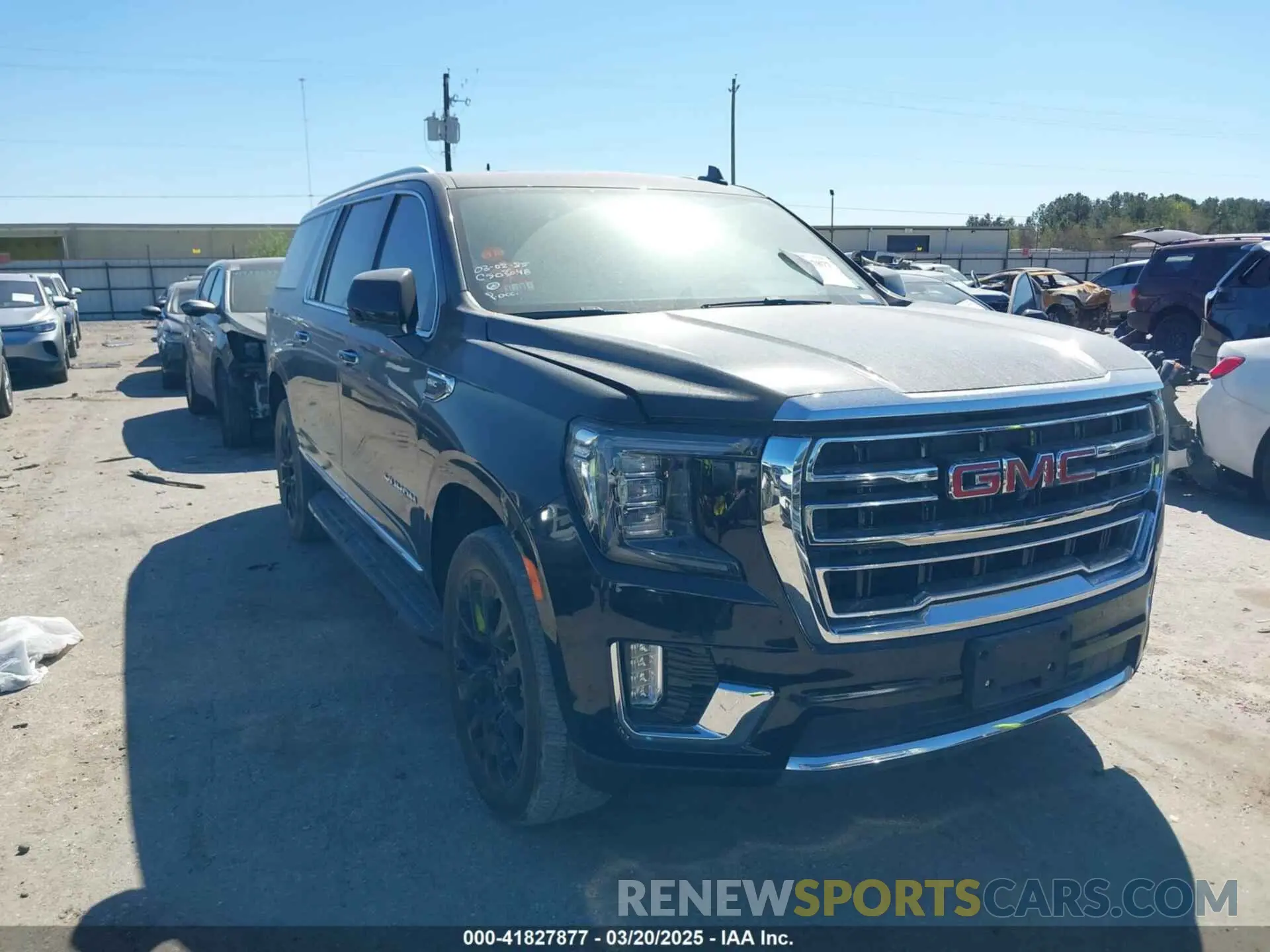 1 fotografías del automóvil dañado 1GKS1GKD0NR306038 GMC YUKON XL 2022