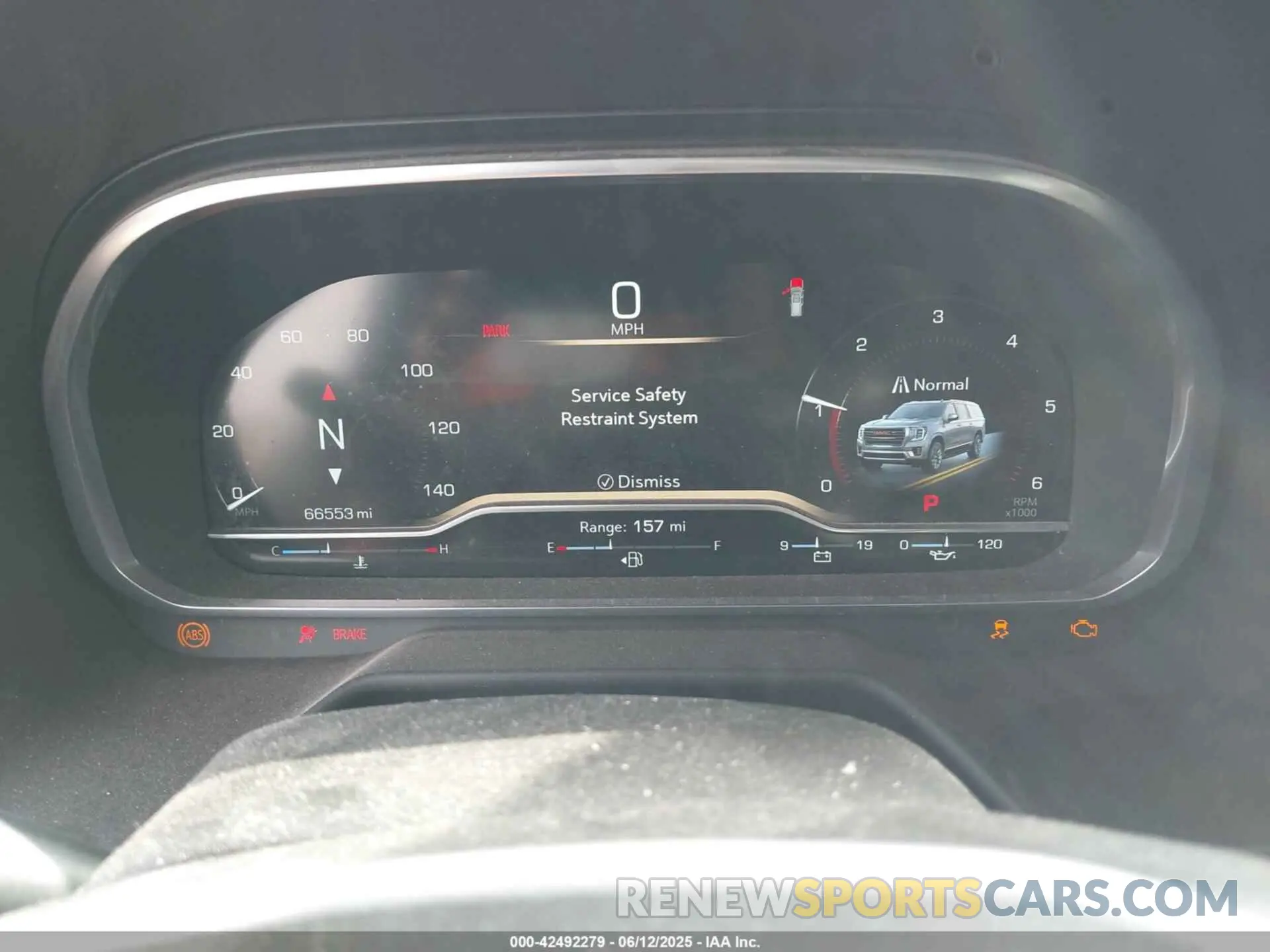 7 fotografías del automóvil dañado 1GKS1GKD2NR195914 GMC YUKON XL 2022