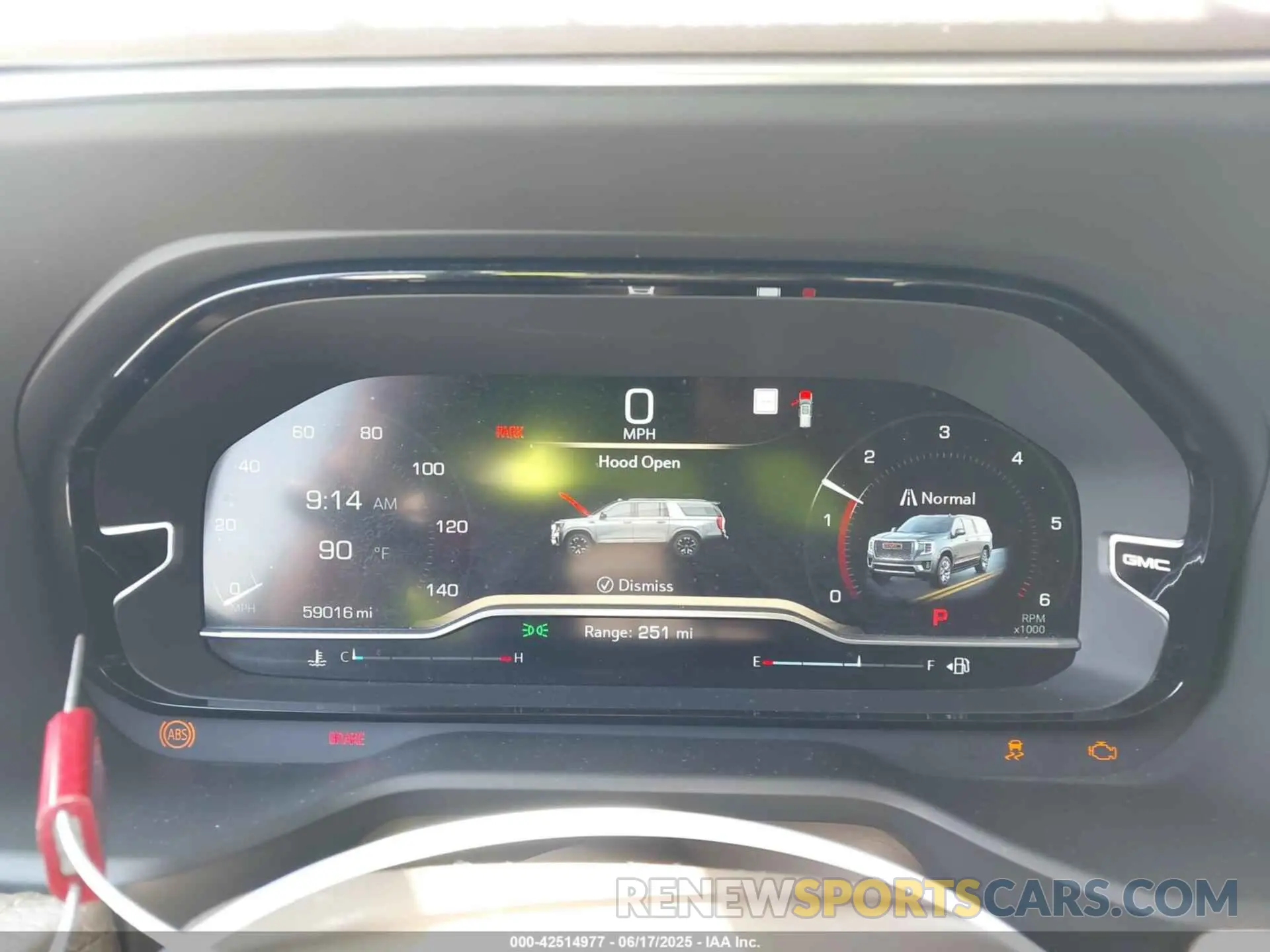 7 fotografías del automóvil dañado 1GKS1JKL1NR239311 GMC YUKON XL 2022