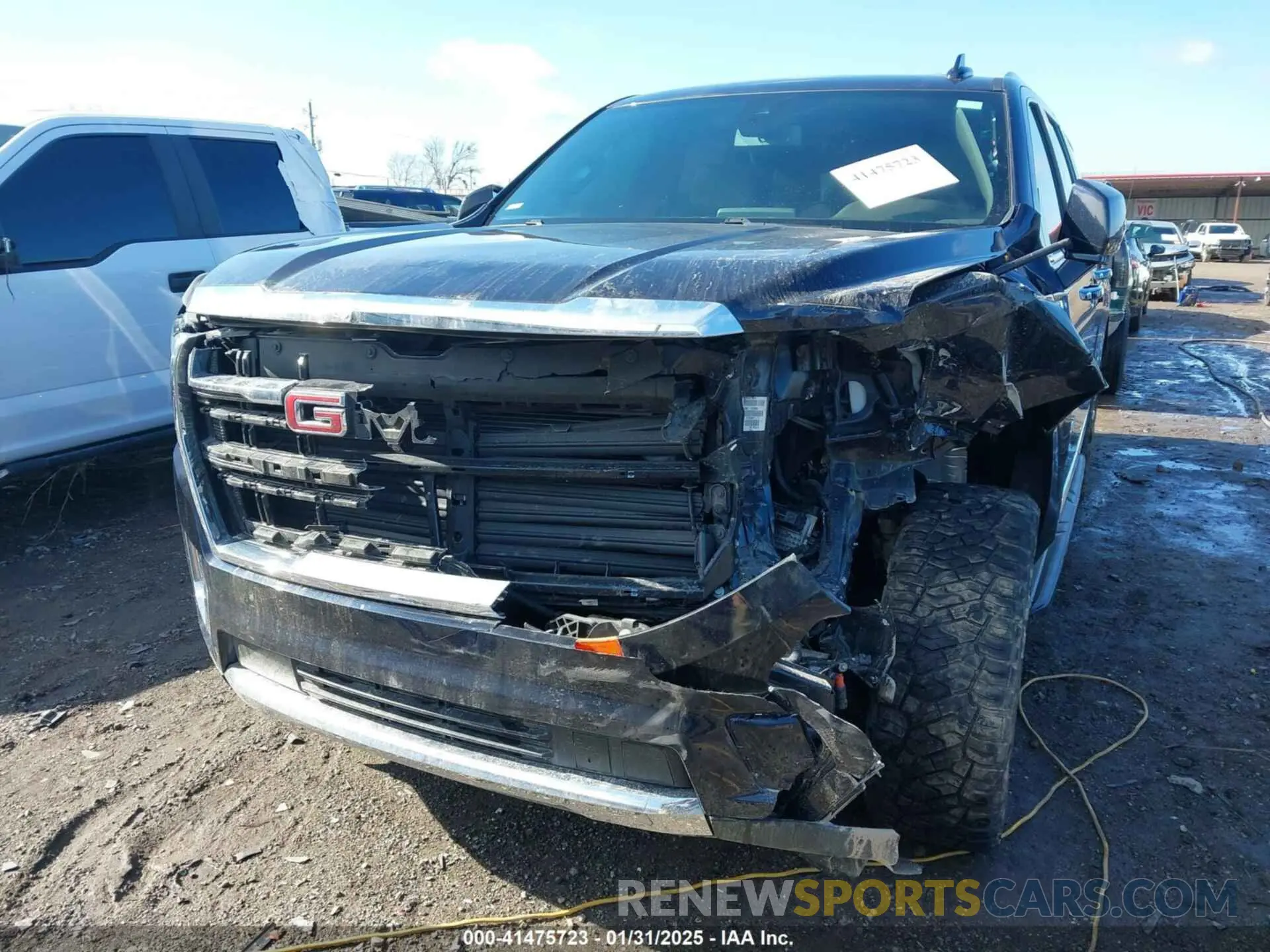 6 fotografías del automóvil dañado 1GKS2GKDXNR134694 GMC YUKON XL 2022