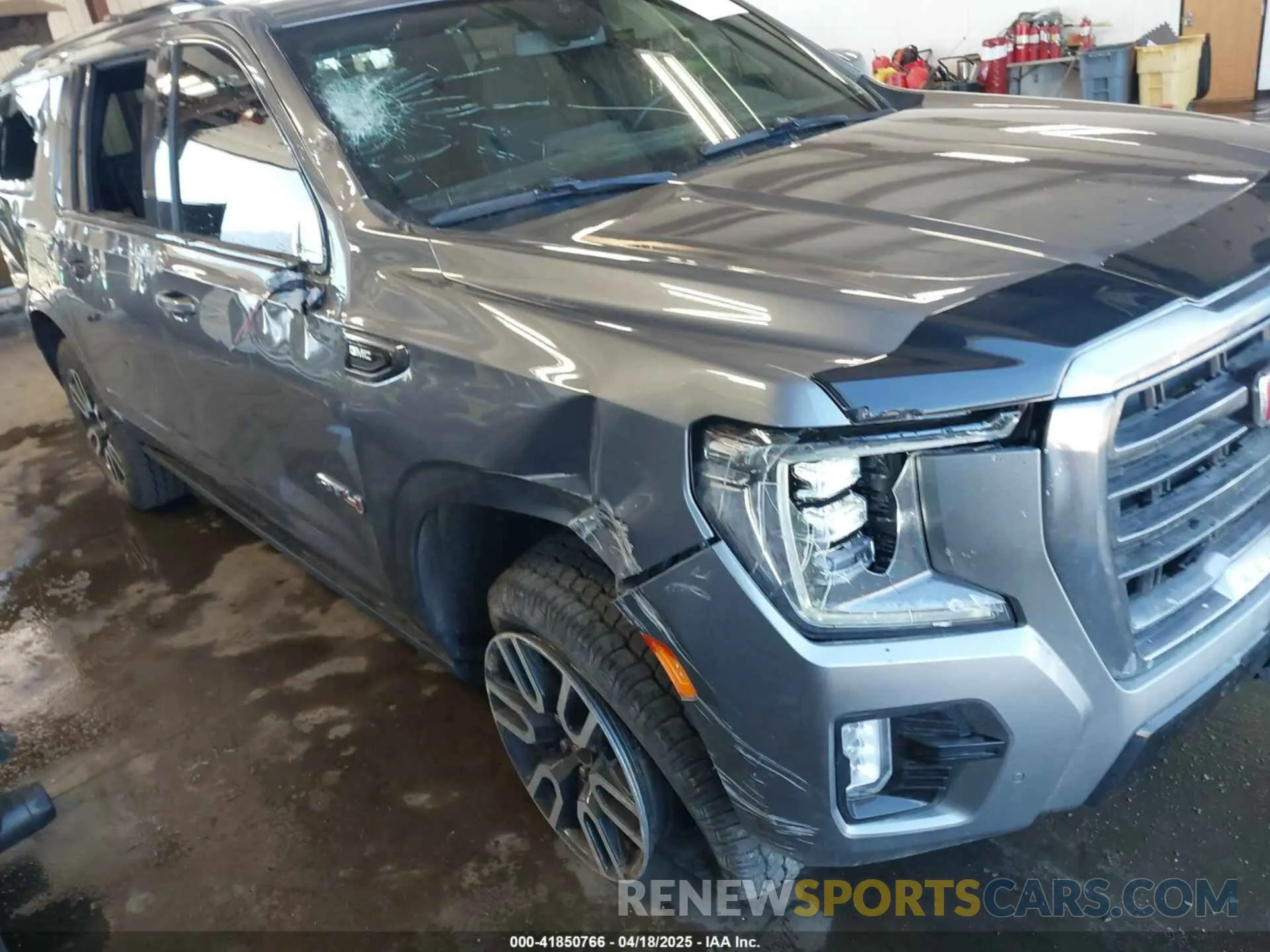 6 fotografías del automóvil dañado 1GKS2HKL0NR149203 GMC YUKON XL 2022