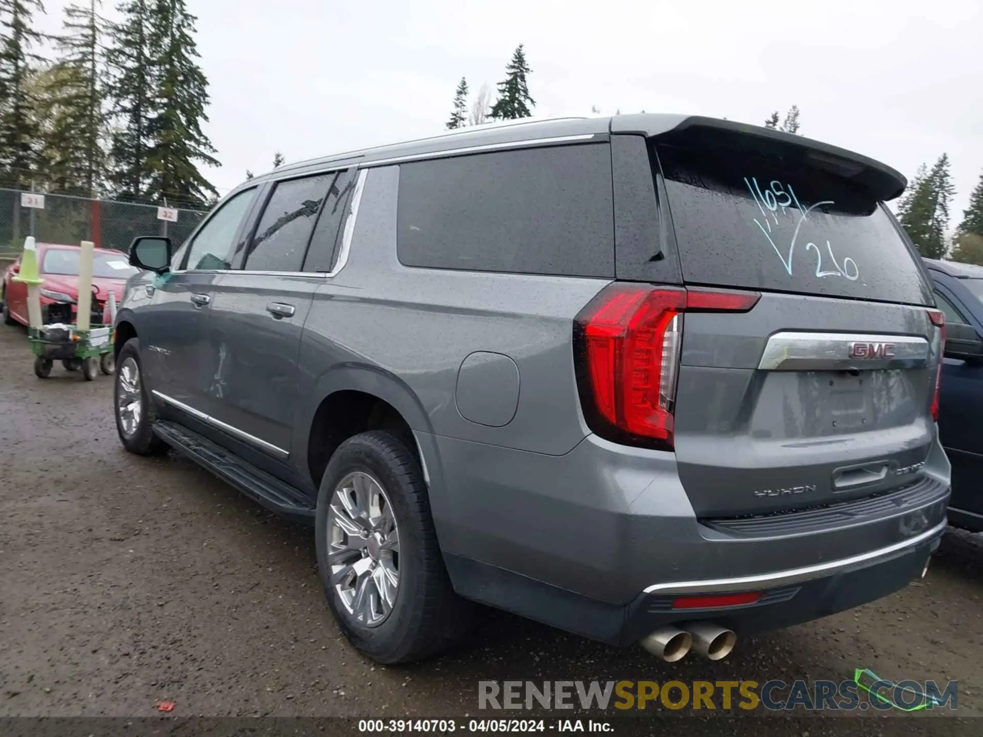 3 fotografías del automóvil dañado 1GKS2JKL1NR208671 GMC YUKON XL 2022