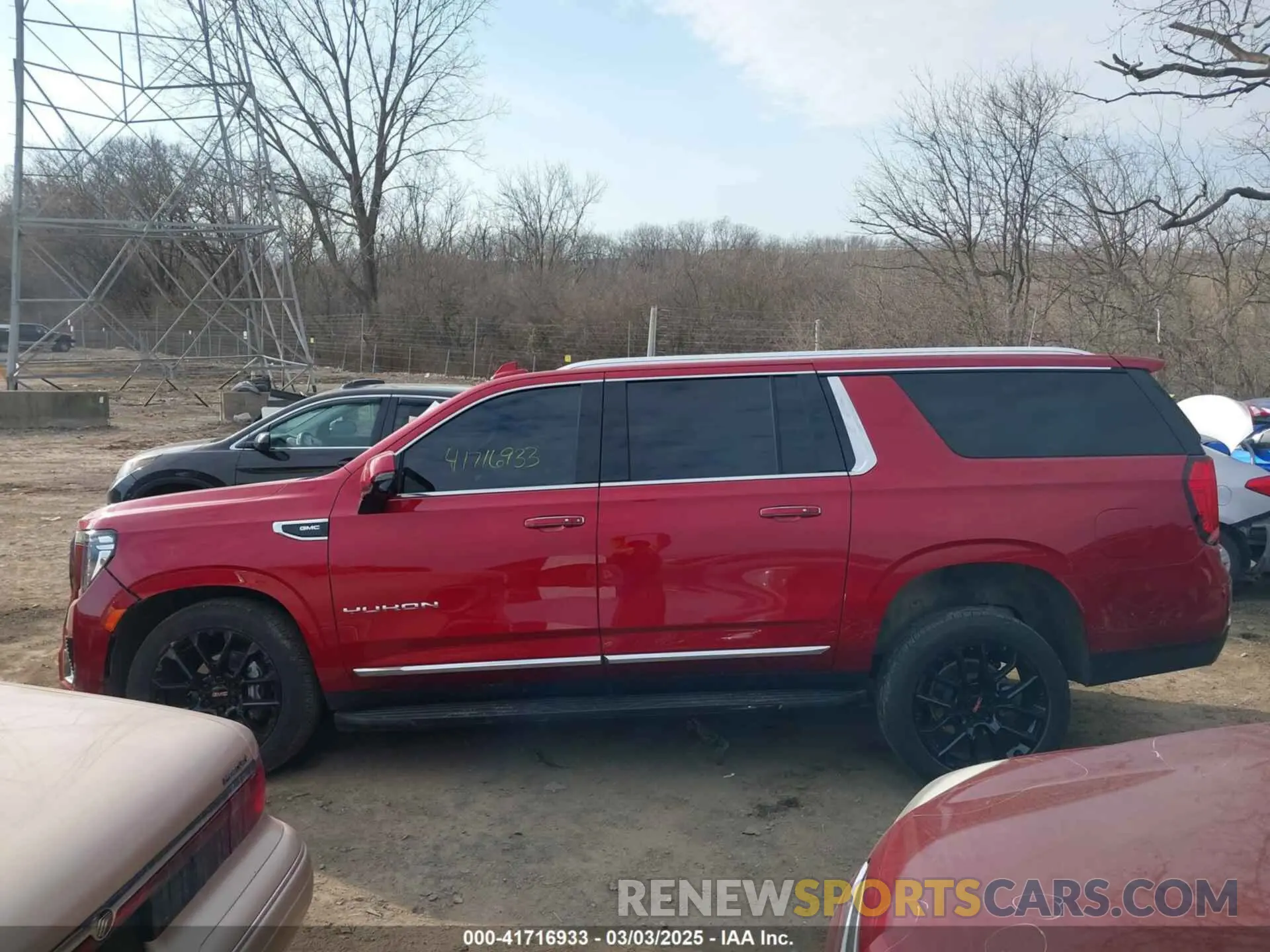 15 fotografías del automóvil dañado 1GKS2GKDXPR314163 GMC YUKON XL 2023