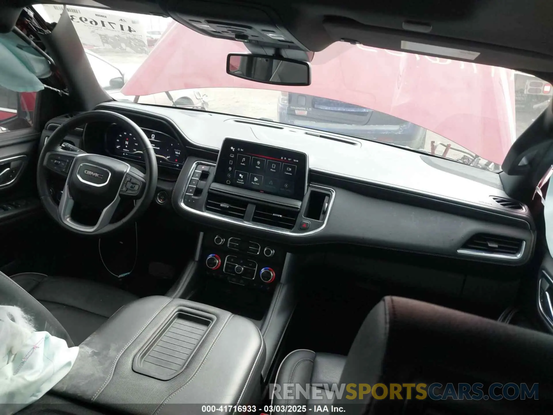 5 fotografías del automóvil dañado 1GKS2GKDXPR314163 GMC YUKON XL 2023