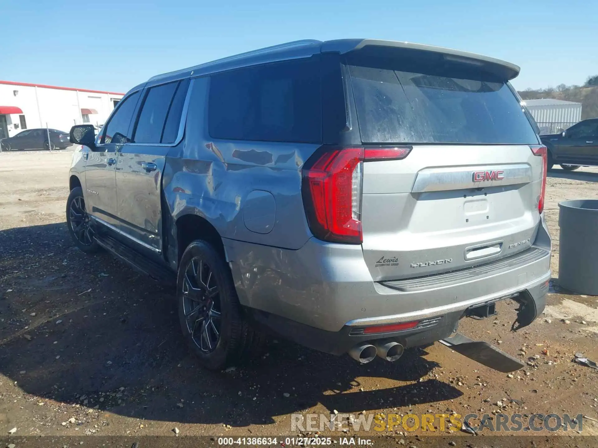 3 fotografías del automóvil dañado 1GKS2JKL5PR550465 GMC YUKON XL 2023