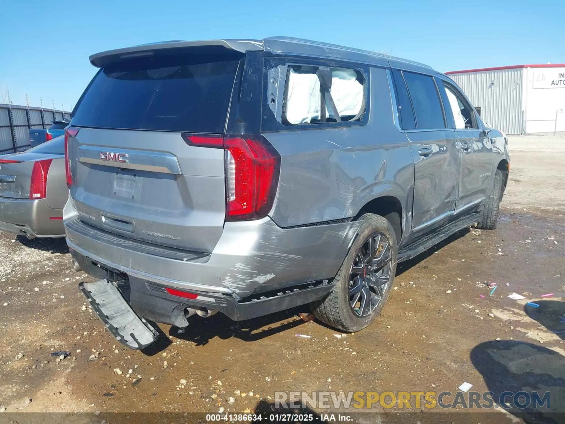 4 fotografías del automóvil dañado 1GKS2JKL5PR550465 GMC YUKON XL 2023