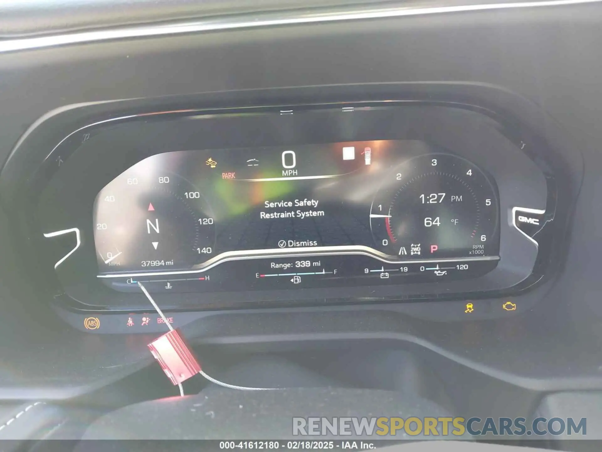 7 fotografías del automóvil dañado 1GKS2KKL9PR150446 GMC YUKON XL 2023