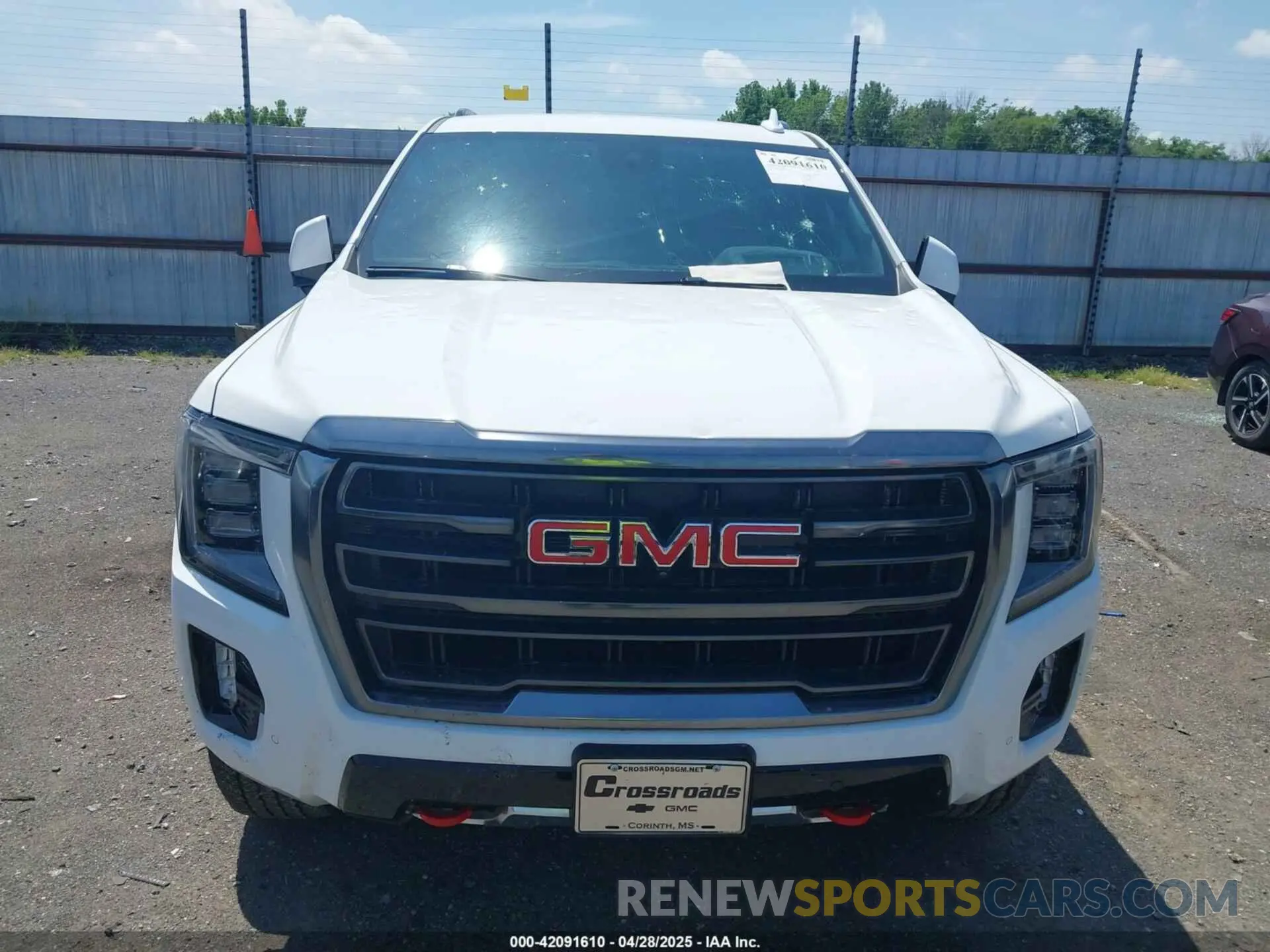 6 fotografías del automóvil dañado 1GKS2HKD1RR344757 GMC YUKON XL 2024
