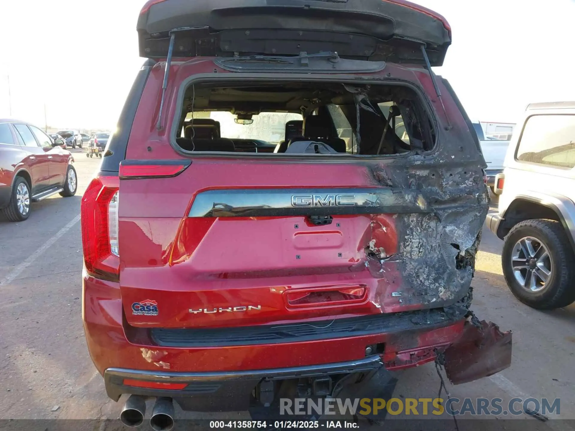16 fotografías del automóvil dañado 1GKS2KKL6RR354284 GMC YUKON XL 2024
