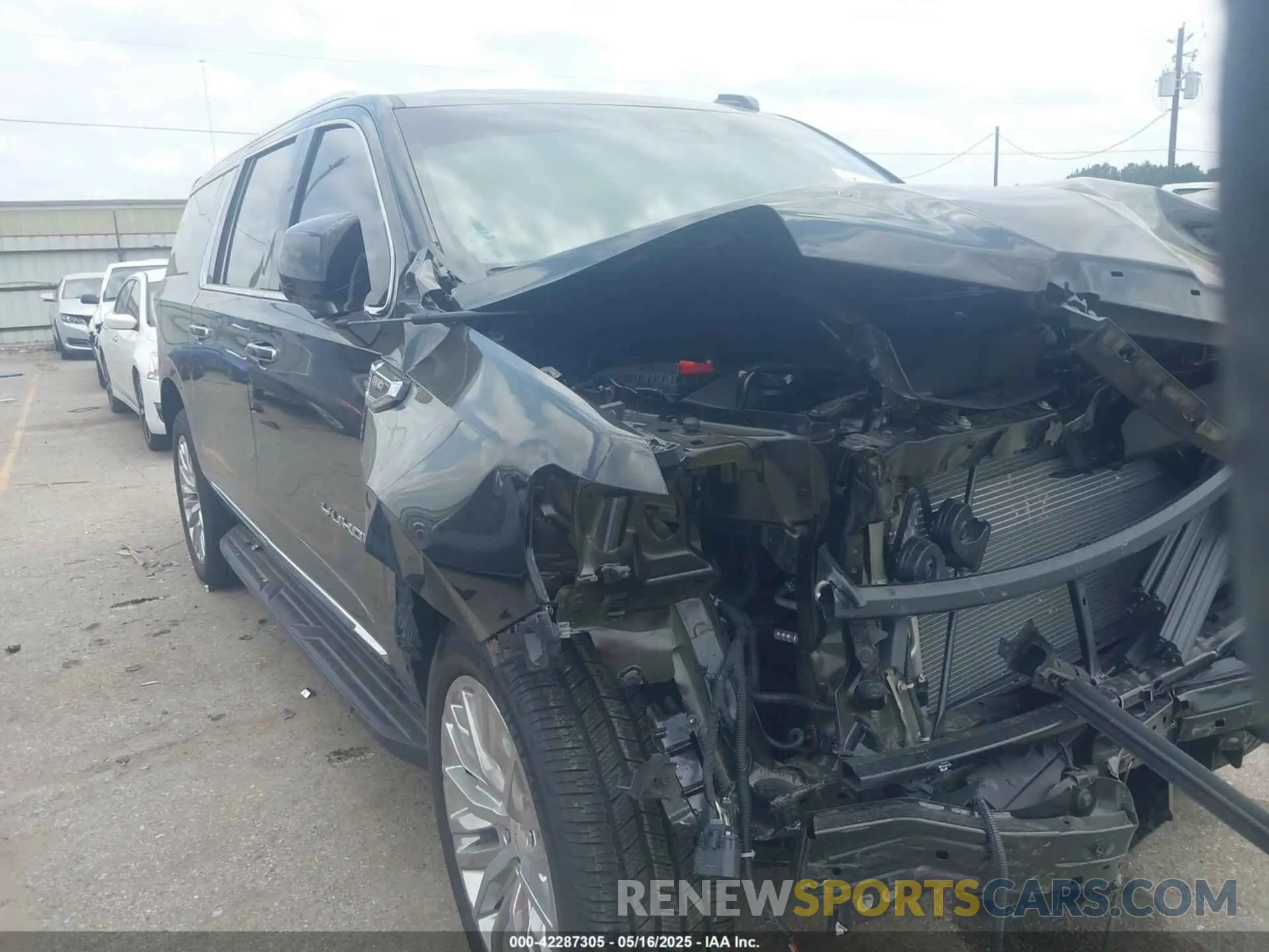 1 fotografías del automóvil dañado 1GKS1GRD1SR238625 GMC YUKON XL 2025