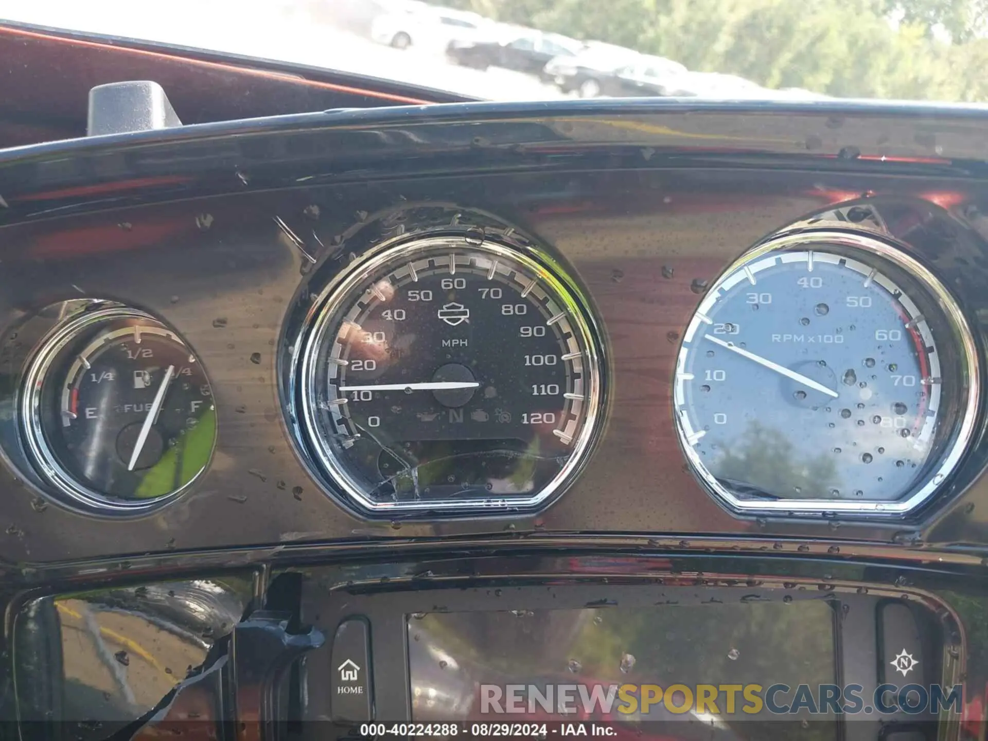 7 fotografías del automóvil dañado 1HD1PXF13HB958704 HARLEY-DAVIDSON FLHXSE 2017