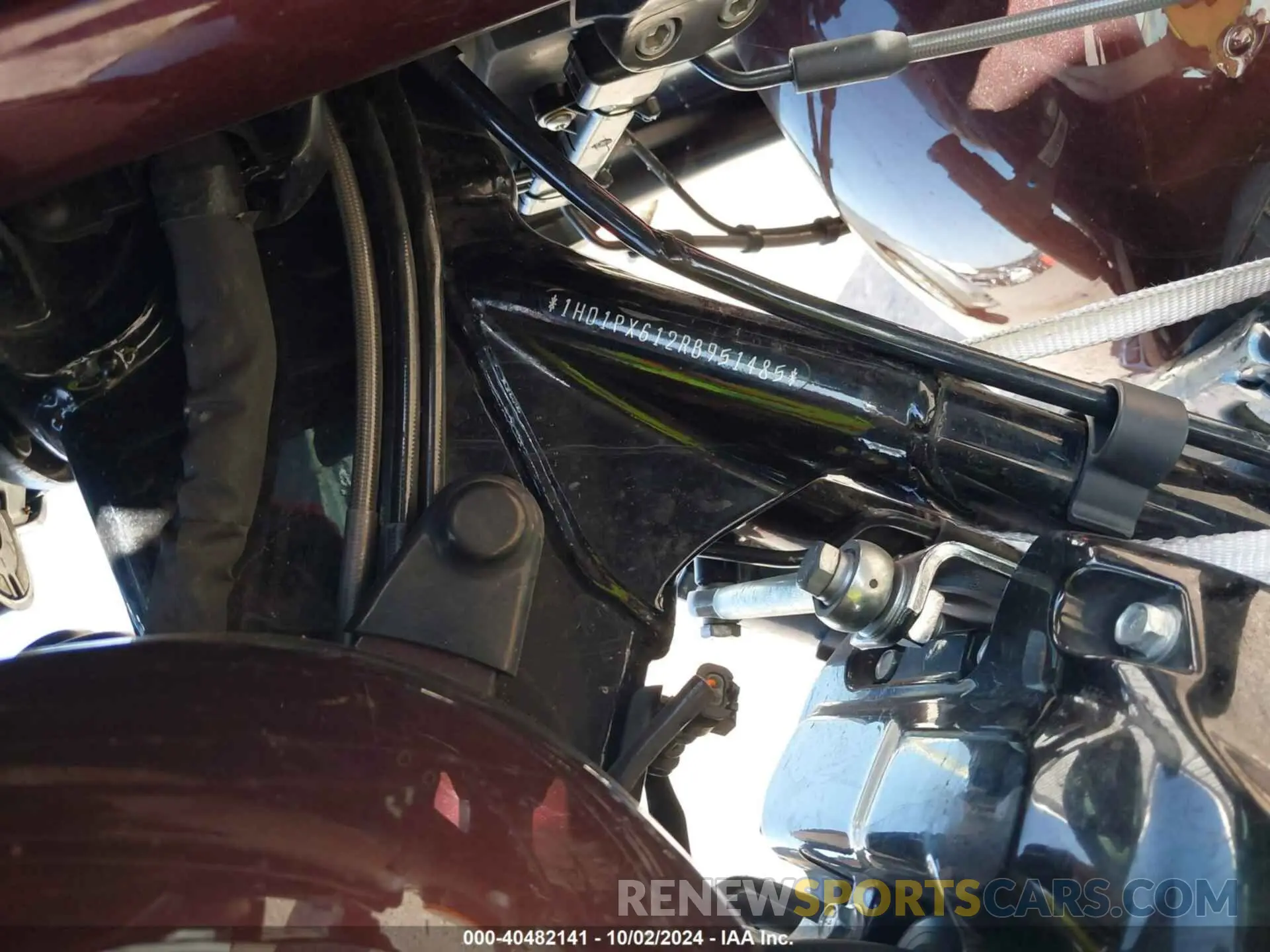 10 fotografías del automóvil dañado 1HD1PX612RB951485 HARLEY-DAVIDSON FLHXSE 2024