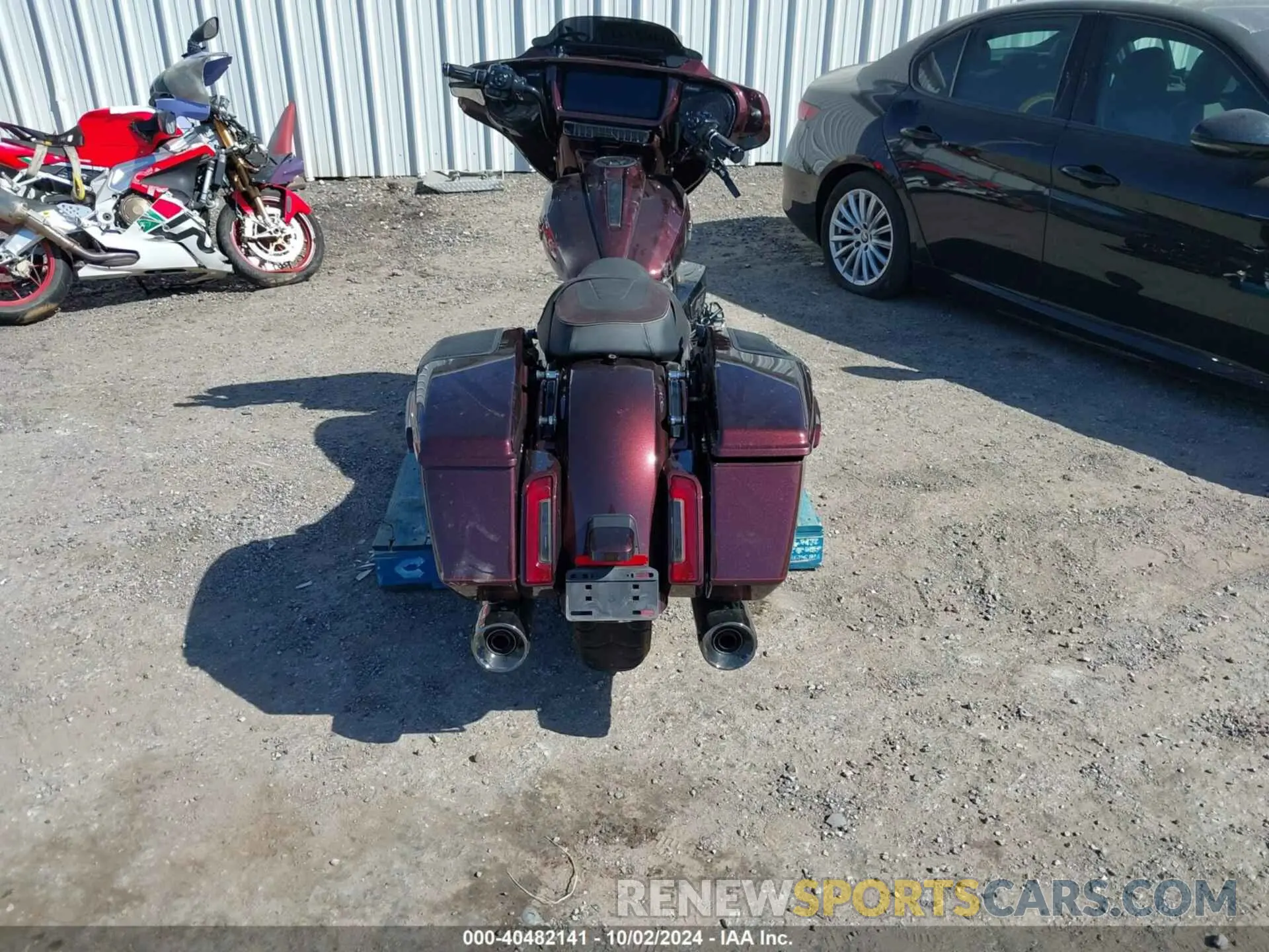 6 fotografías del automóvil dañado 1HD1PX612RB951485 HARLEY-DAVIDSON FLHXSE 2024