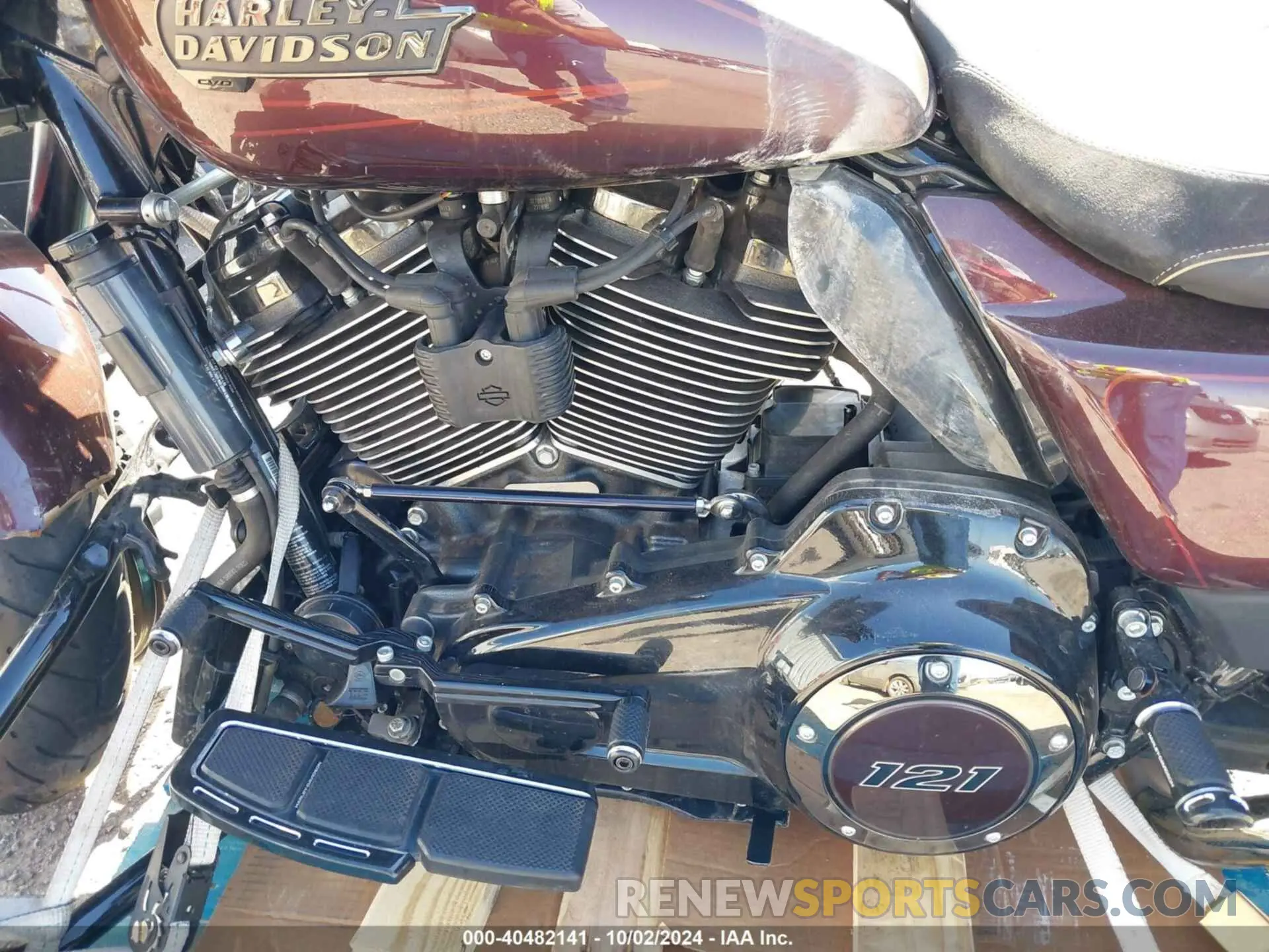 9 fotografías del automóvil dañado 1HD1PX612RB951485 HARLEY-DAVIDSON FLHXSE 2024