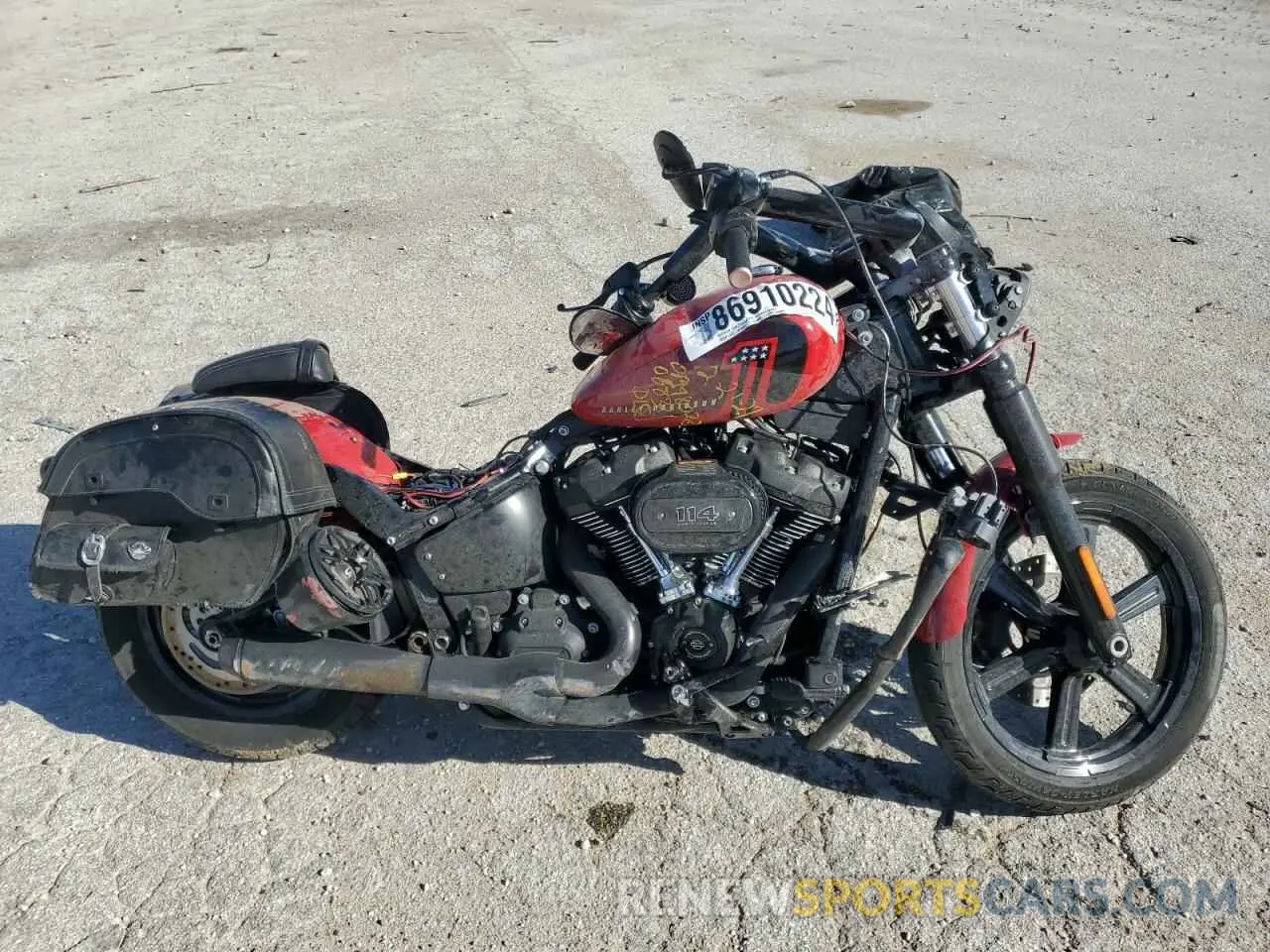 1 fotografías del automóvil dañado 1HD1YYK11NB068321 HARLEY-DAVIDSON FXBBS 2022