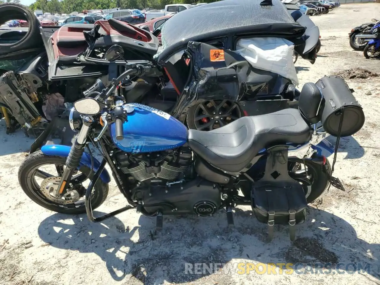 3 fotografías del automóvil dañado 1HD1YYK17RB035118 HARLEY-DAVIDSON FXBBS 2024