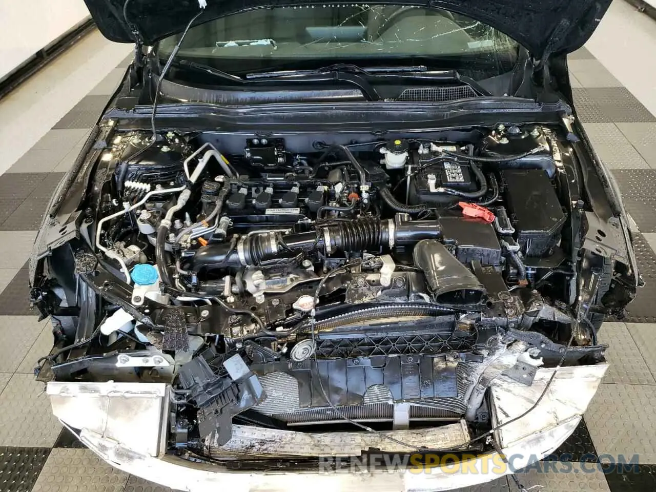 11 fotografías del automóvil dañado 1HGCV1E32KA157048 HONDA ACCORD 2019