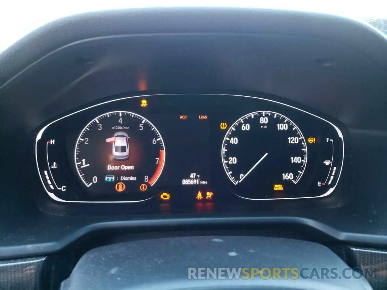 9 fotografías del automóvil dañado 1HGCV1E32KA157048 HONDA ACCORD 2019