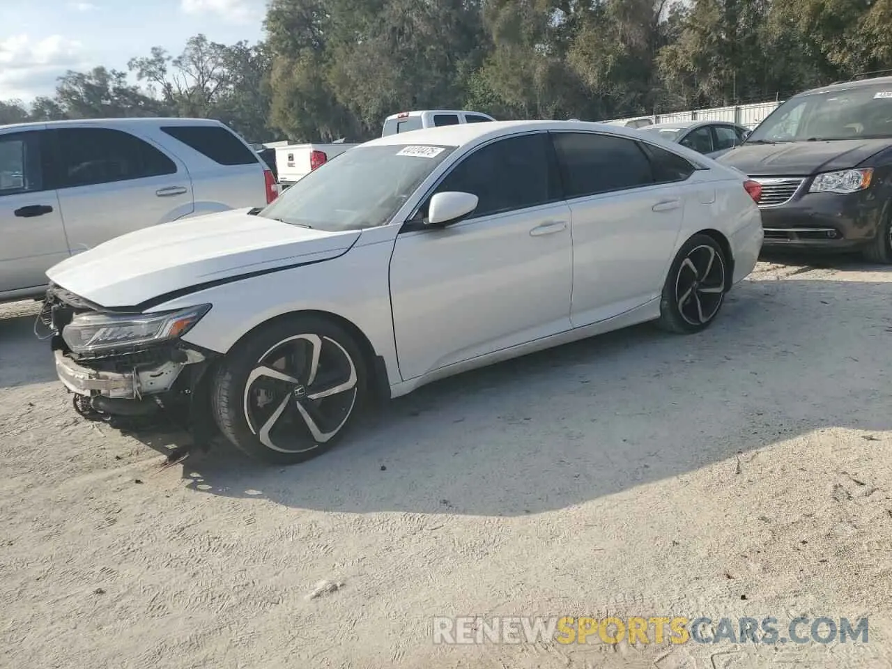 1 fotografías del automóvil dañado 1HGCV1E38KA100806 HONDA ACCORD 2019