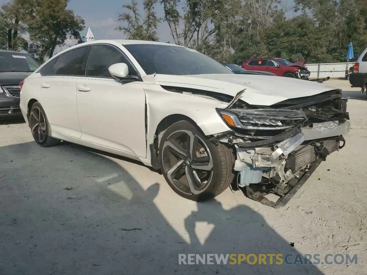 4 fotografías del automóvil dañado 1HGCV1E38KA100806 HONDA ACCORD 2019