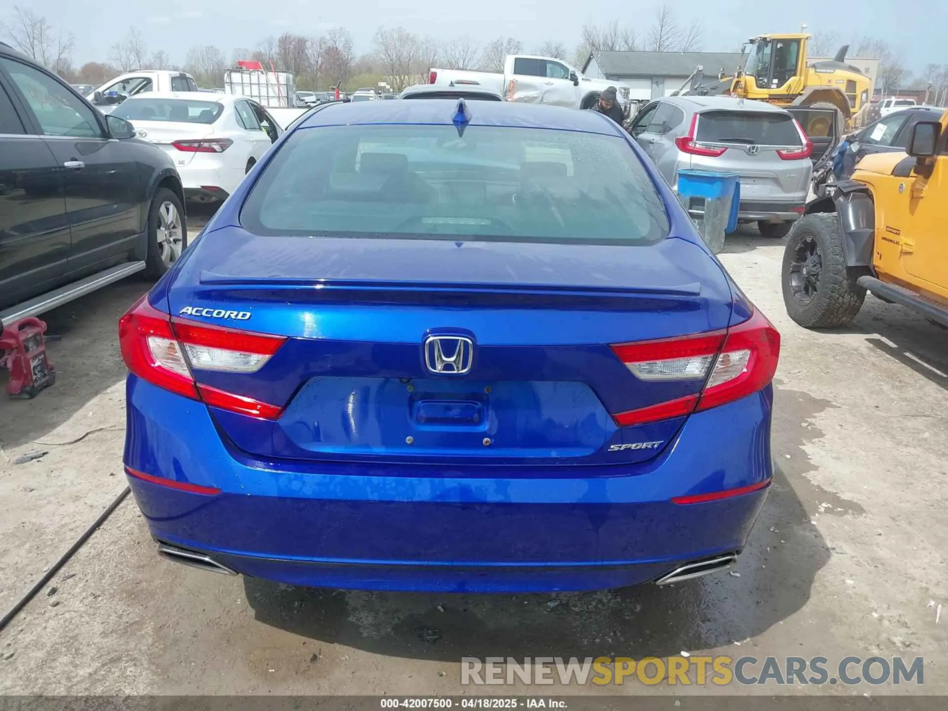 16 fotografías del automóvil dañado 1HGCV1E3XKA035621 HONDA ACCORD 2019