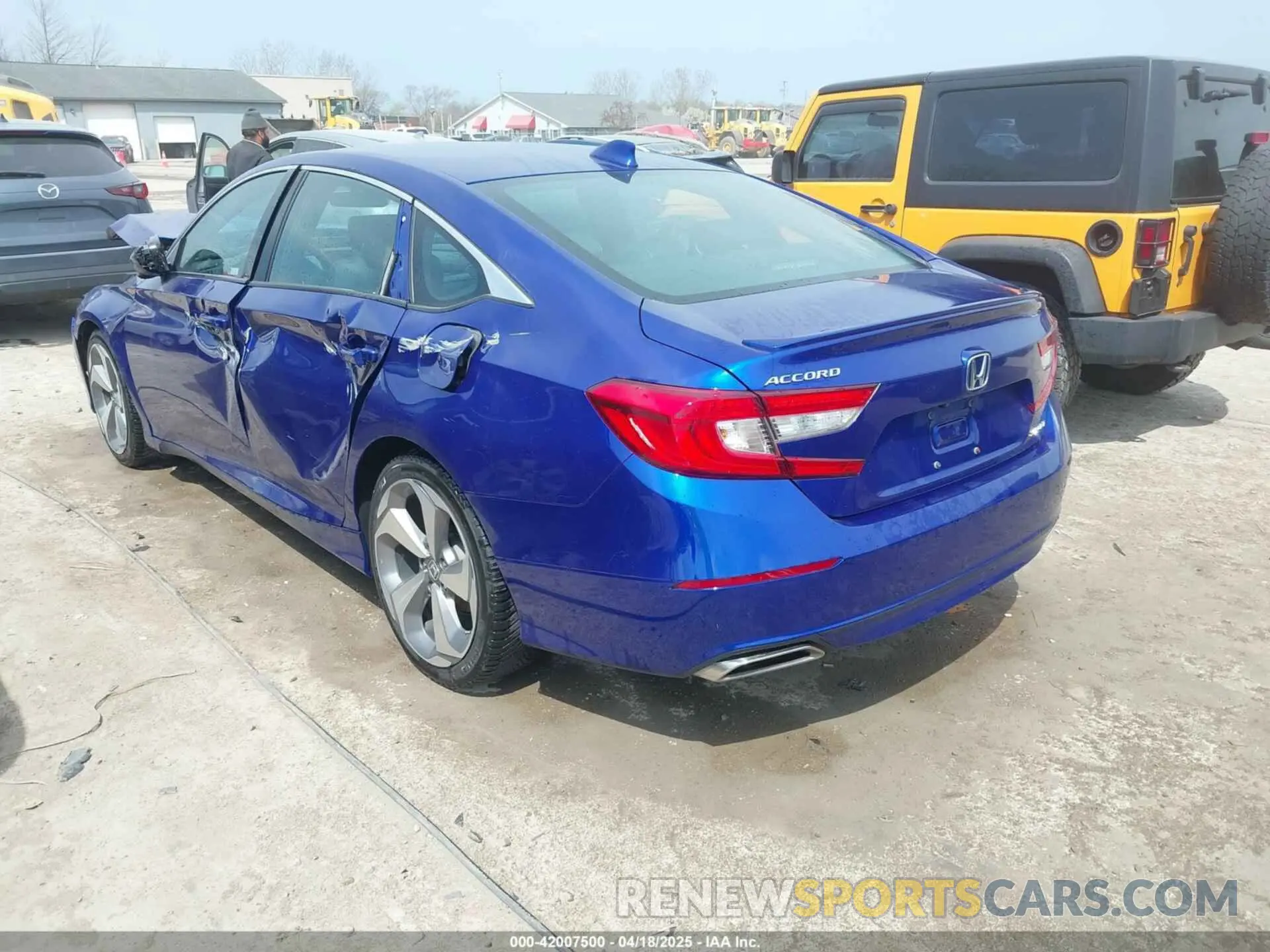 3 fotografías del automóvil dañado 1HGCV1E3XKA035621 HONDA ACCORD 2019