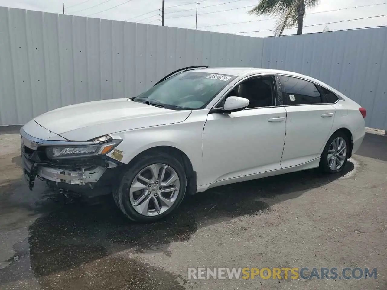 1 fotografías del automóvil dañado 1HGCV1F10KA046284 HONDA ACCORD 2019