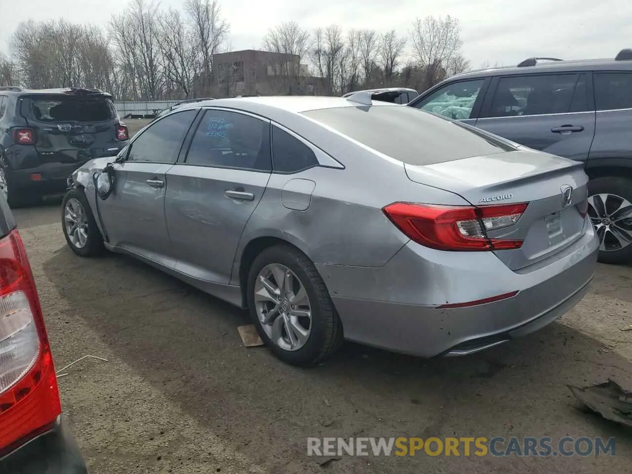 2 fotografías del automóvil dañado 1HGCV1F10KA051632 HONDA ACCORD 2019