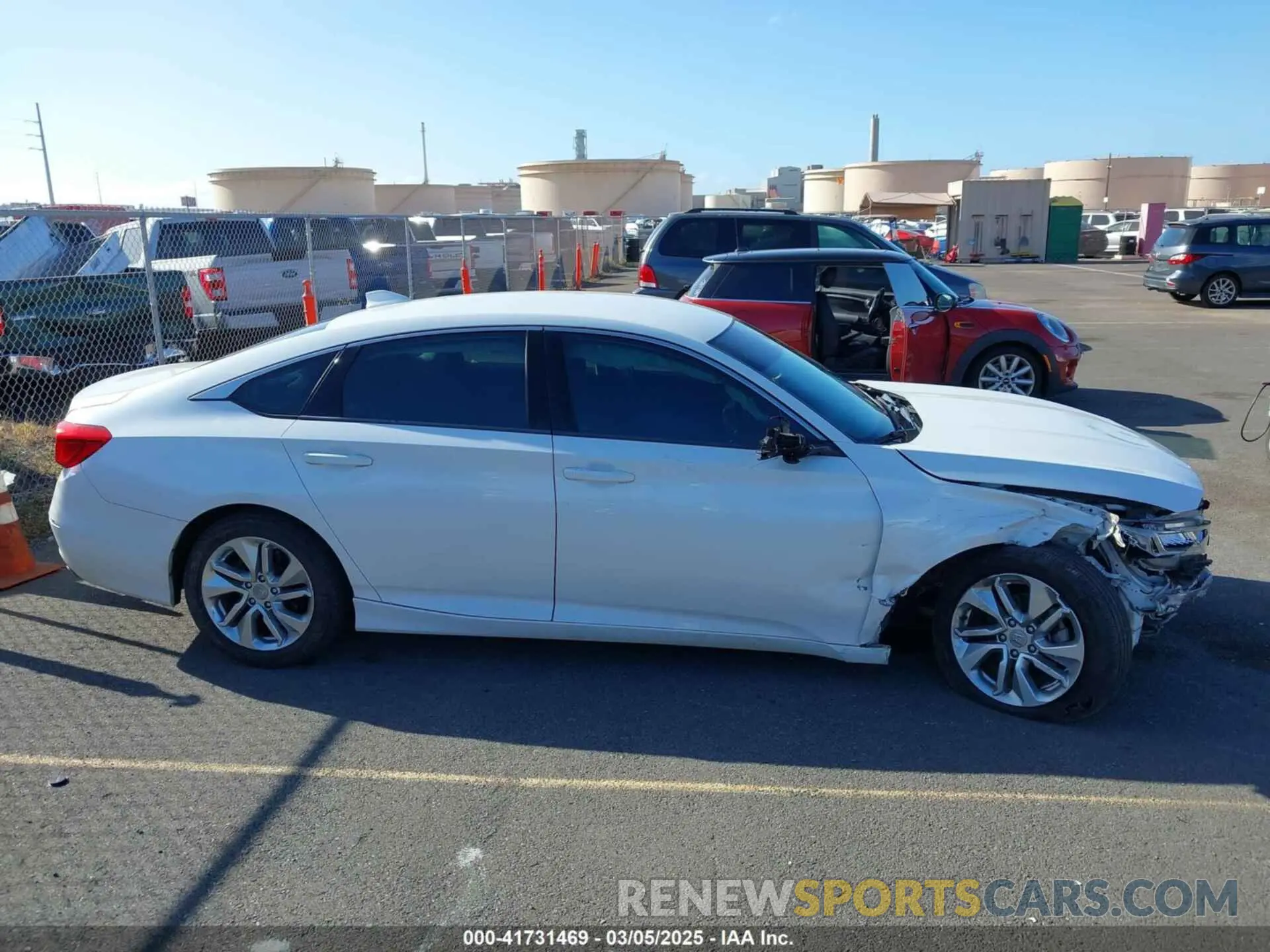 14 fotografías del automóvil dañado 1HGCV1F10KA100005 HONDA ACCORD 2019