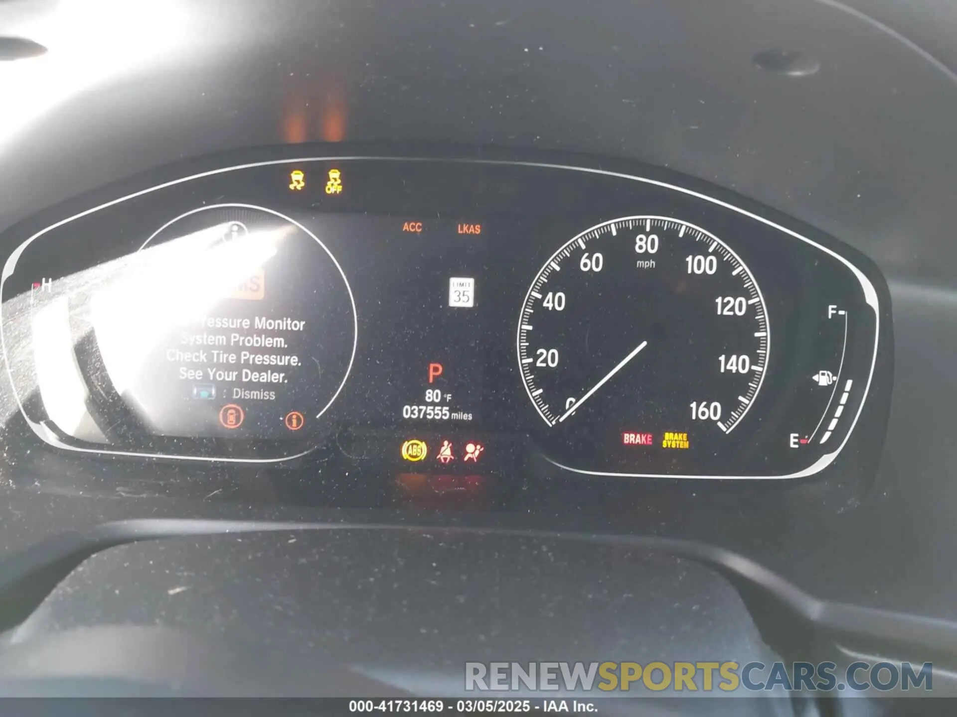7 fotografías del automóvil dañado 1HGCV1F10KA100005 HONDA ACCORD 2019