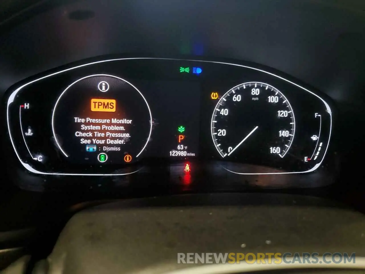 9 fotografías del automóvil dañado 1HGCV1F10KA122716 HONDA ACCORD 2019