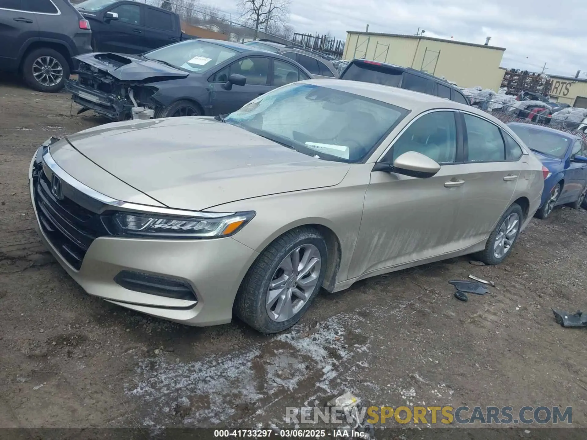 2 fotografías del automóvil dañado 1HGCV1F10KA123137 HONDA ACCORD 2019