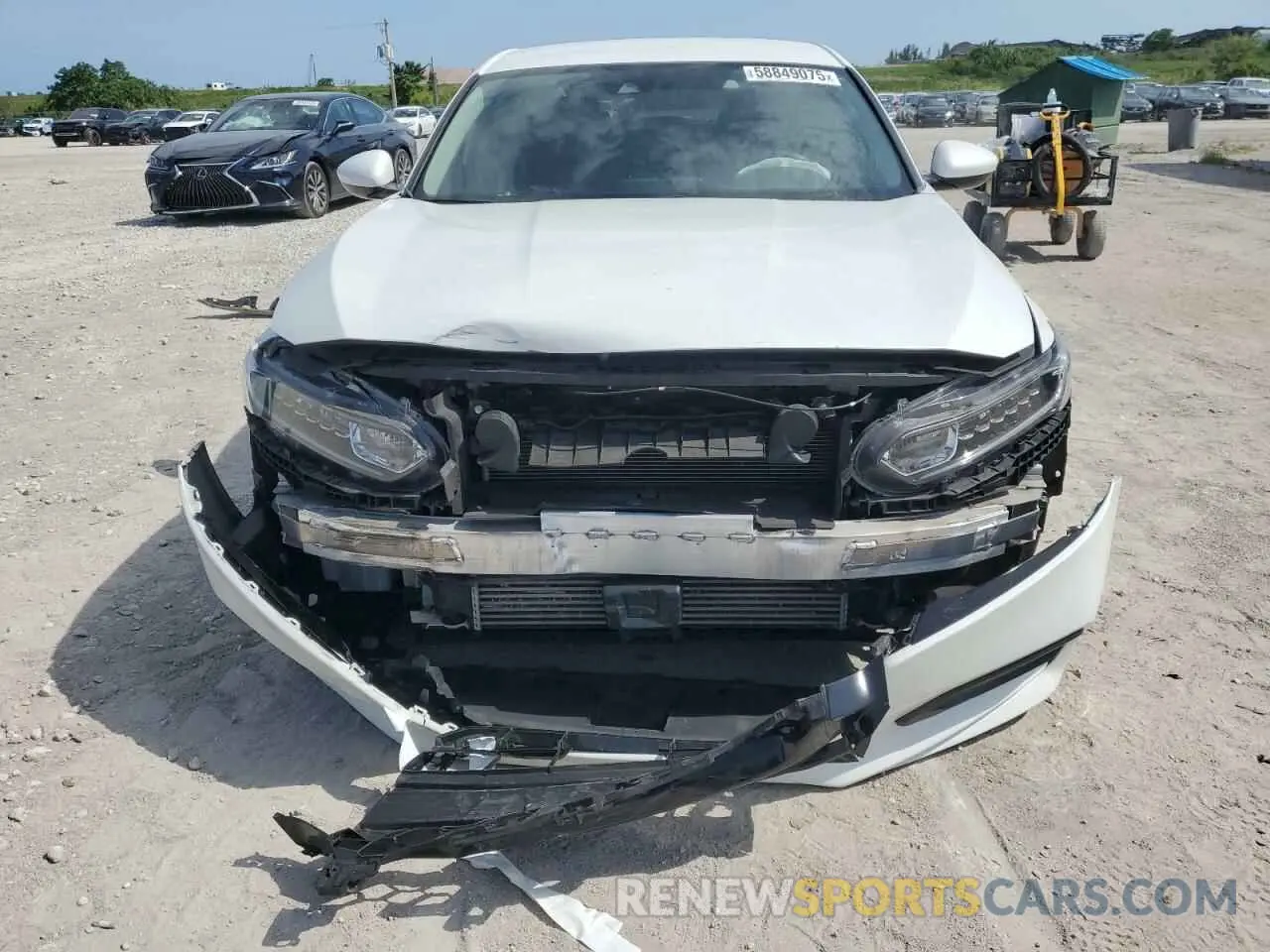5 fotografías del automóvil dañado 1HGCV1F10KA128483 HONDA ACCORD 2019