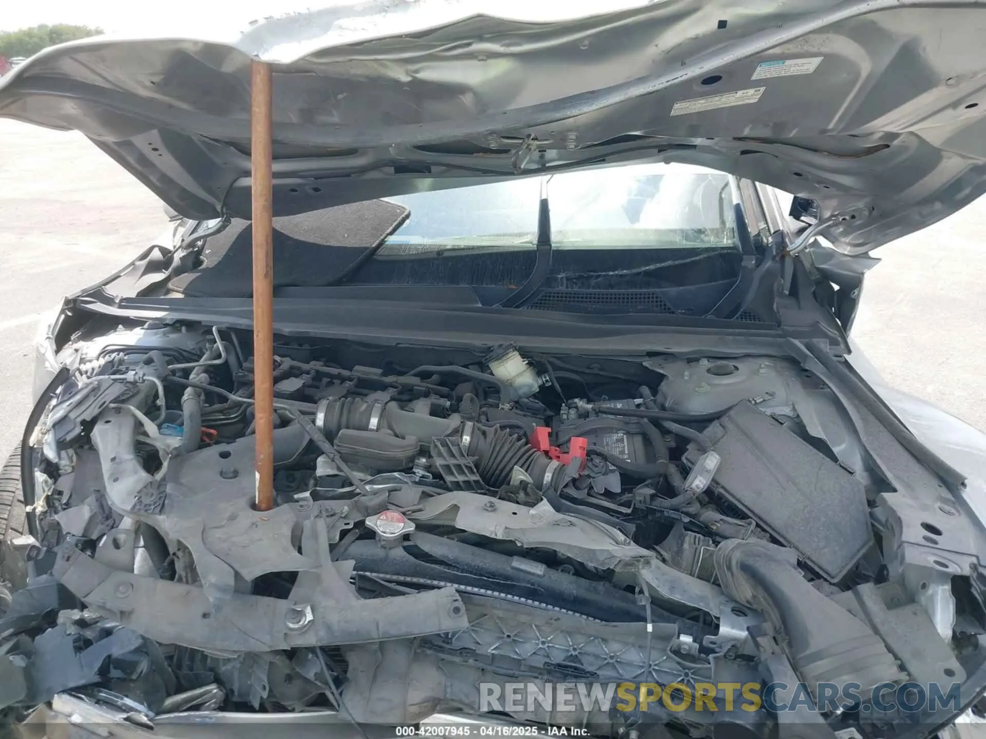10 fotografías del automóvil dañado 1HGCV1F10KA135918 HONDA ACCORD 2019