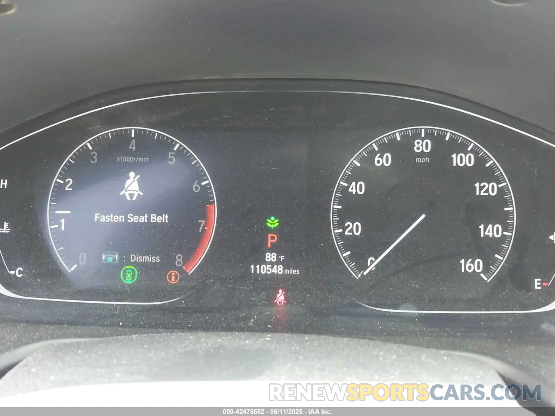 7 fotografías del automóvil dañado 1HGCV1F11KA074532 HONDA ACCORD 2019